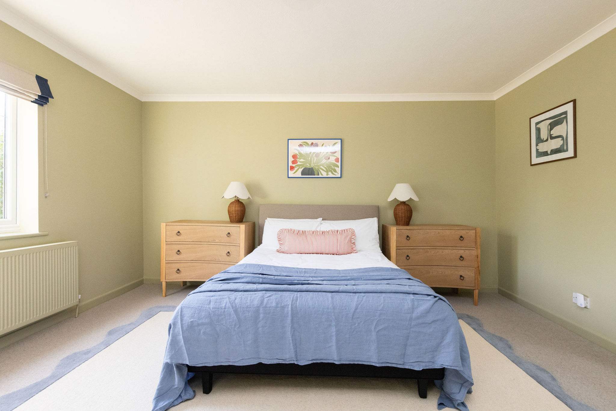 A guaranteed great night's sleep awaits in the luxury king room.