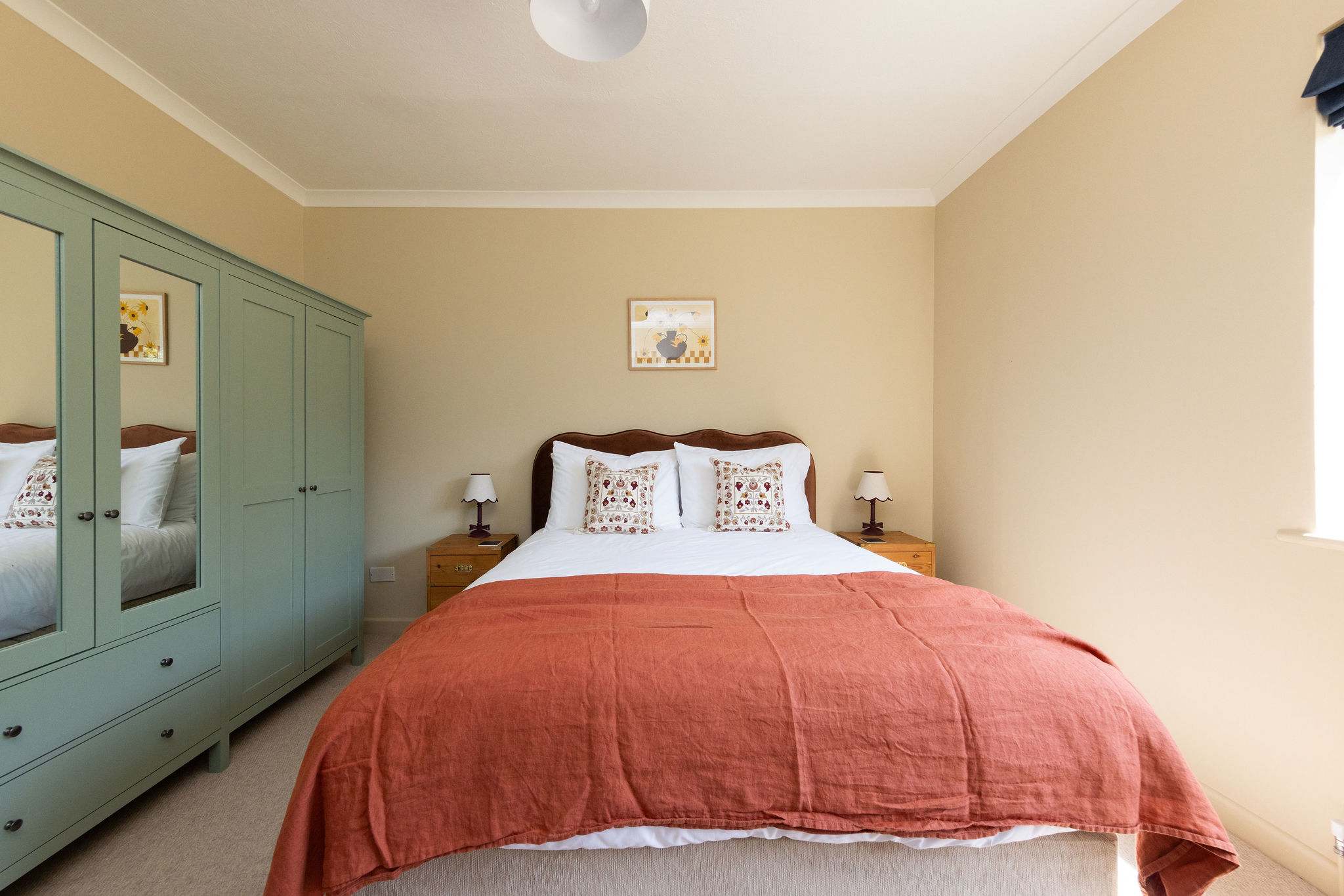 All bedrooms have throws and cushions creating a true home from home.