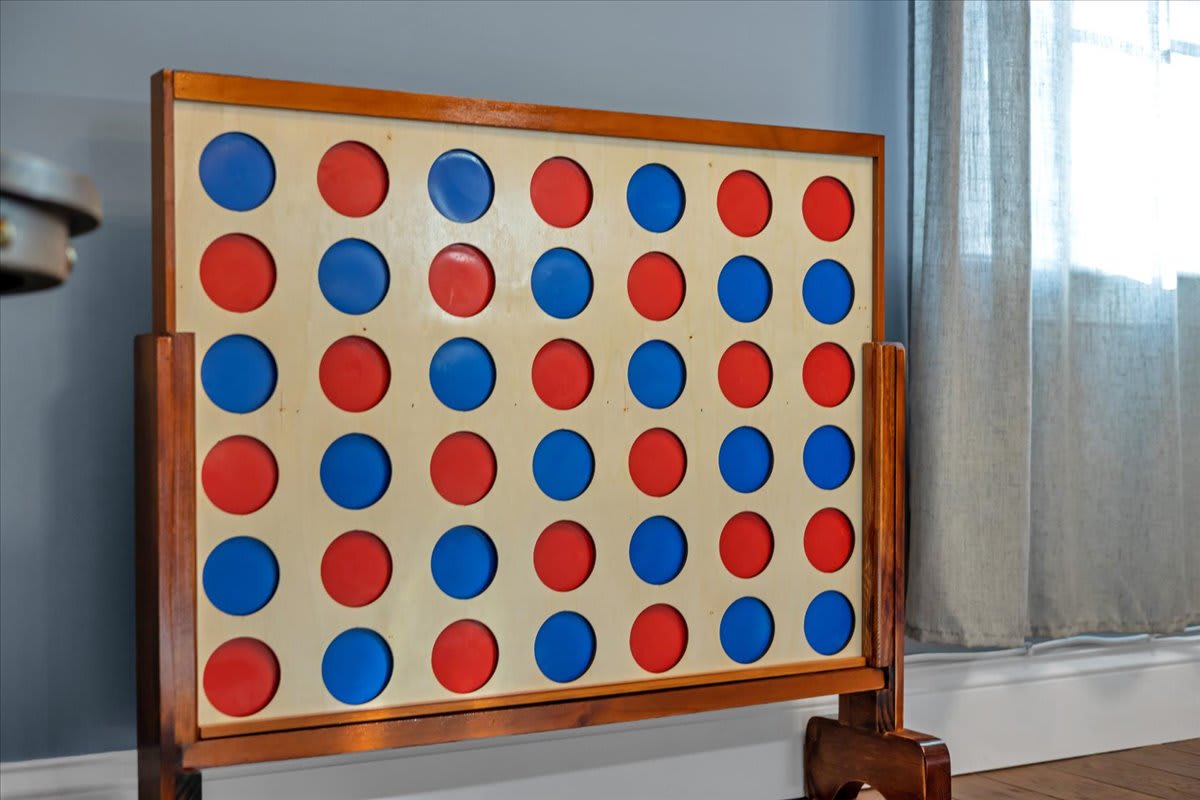 Classic Connect Four Game for Indoor Entertainment and Family Fun