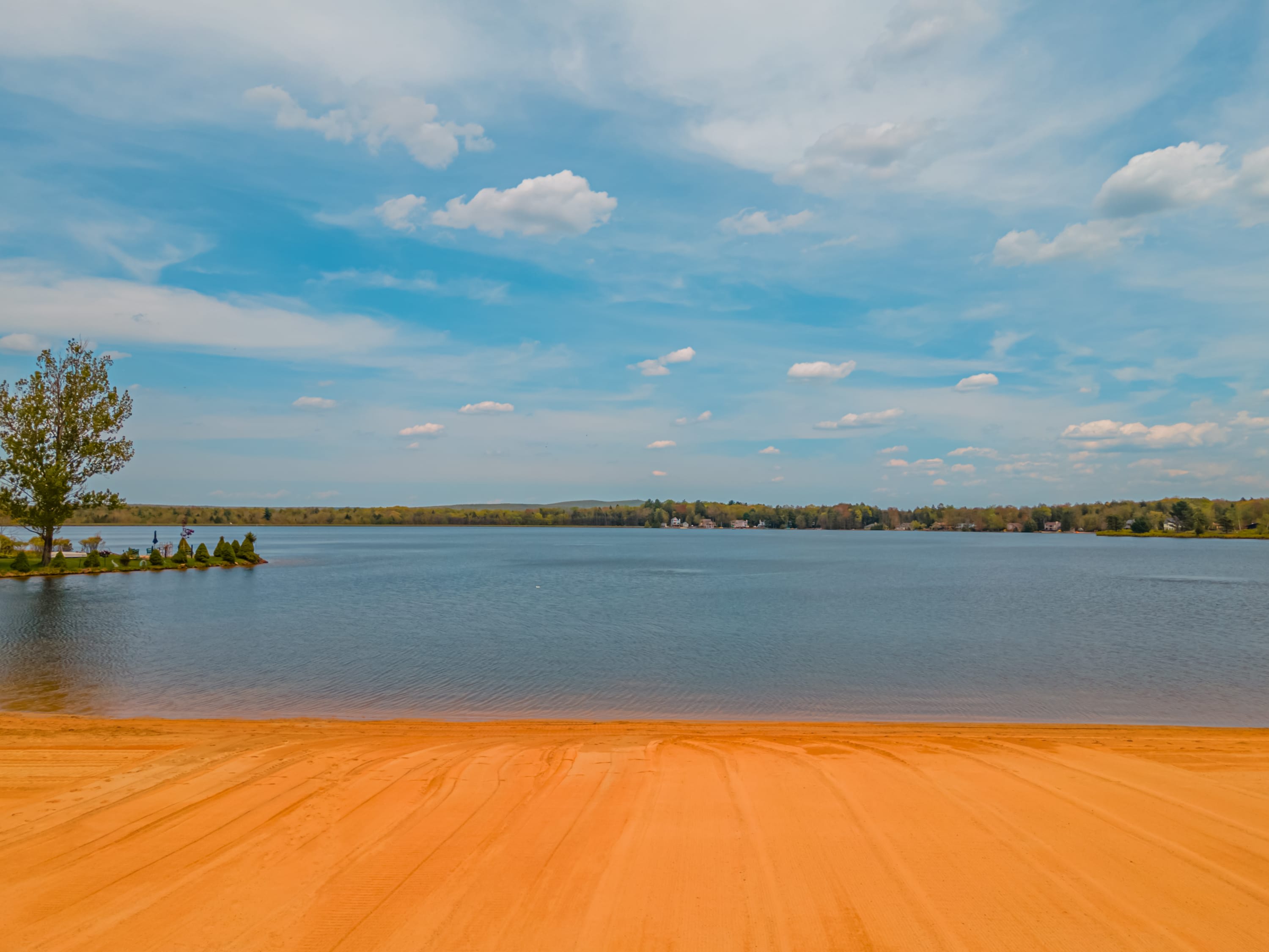 Stunning Lake Sunset Views from Community Beach
