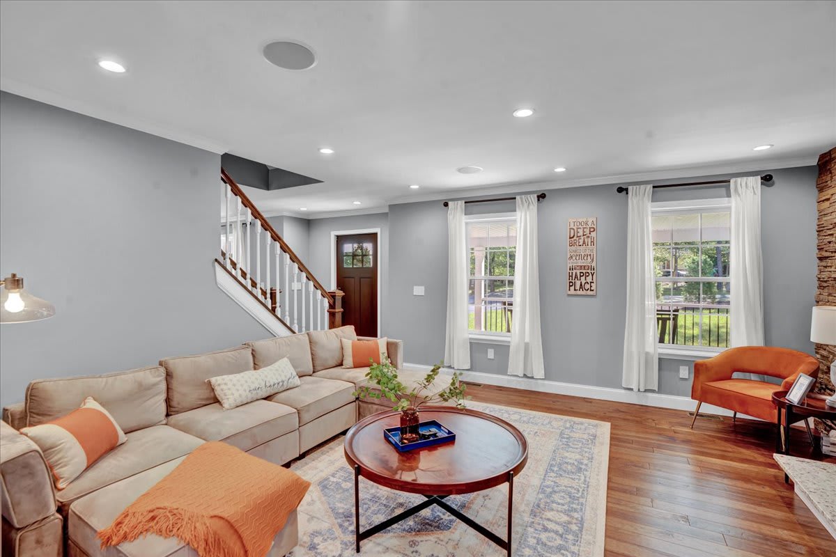 Charming Seating Area with Natural Light and Character