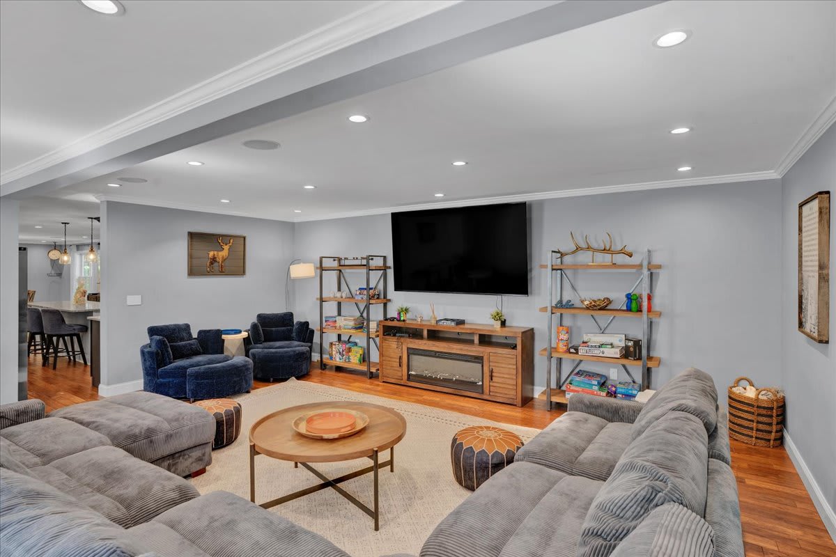 Main Living Room with Comfortable Sectional Sofa