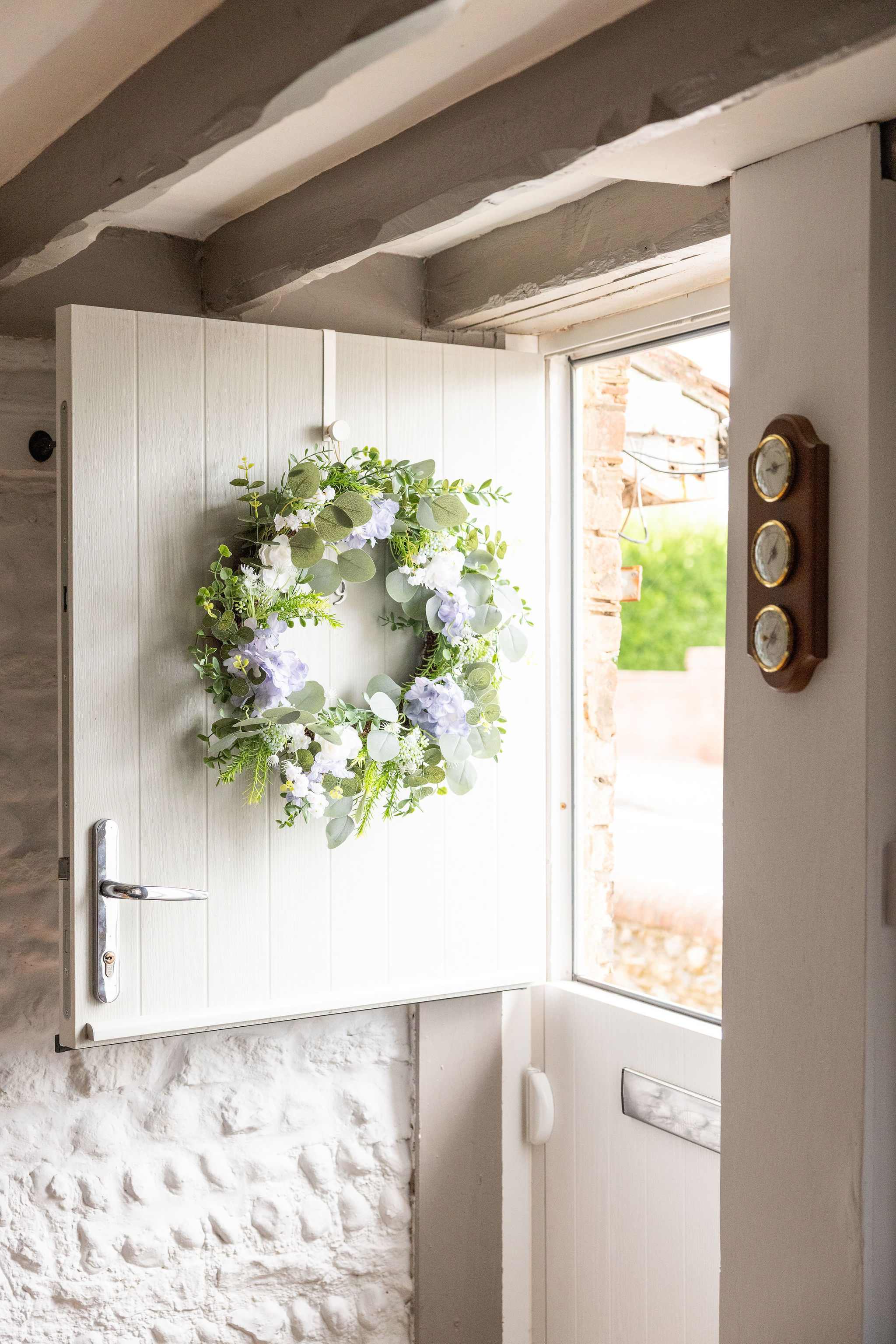 Step inside through the charming stable door.
