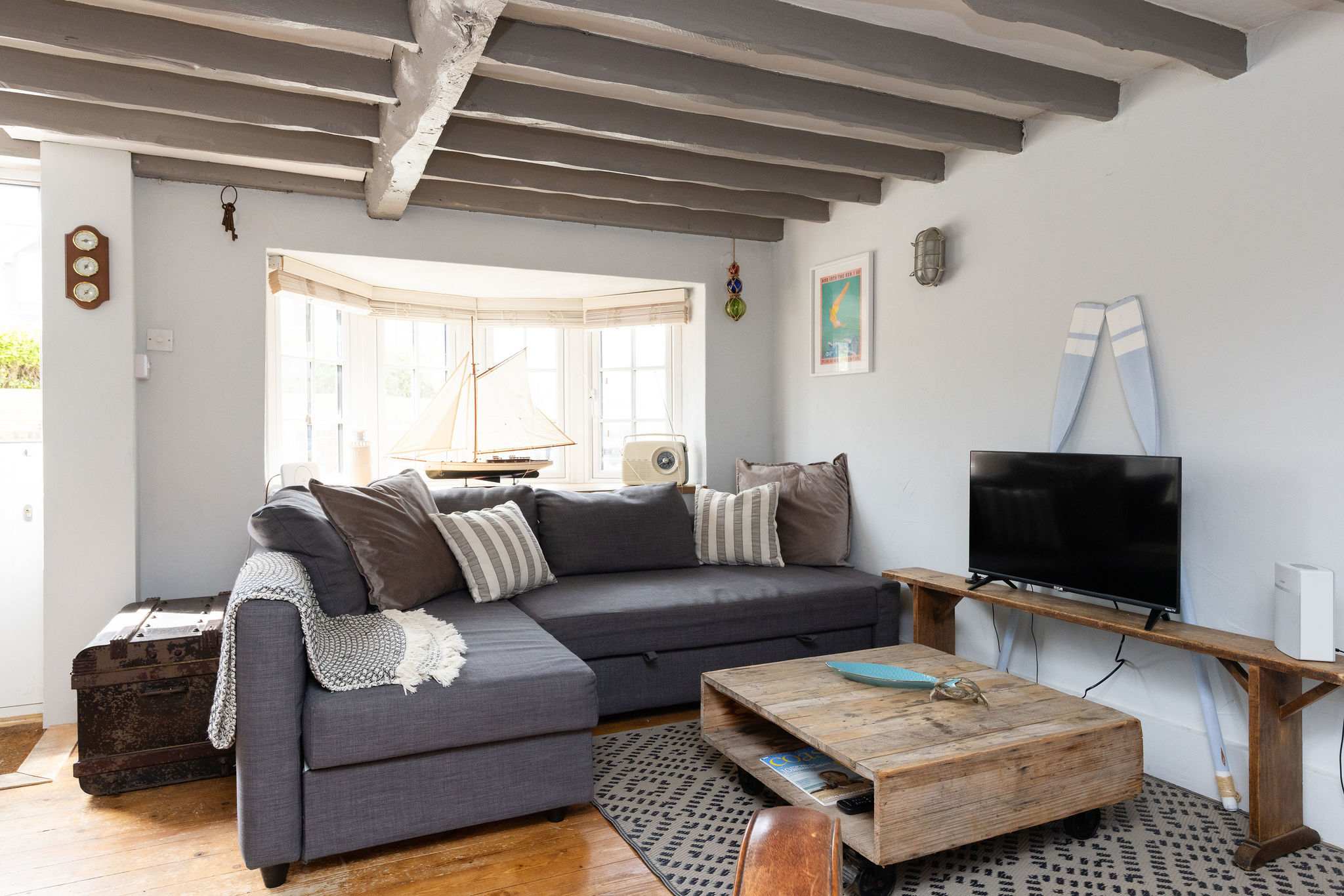 Relax with a coffee and good book in the cosy lounge.