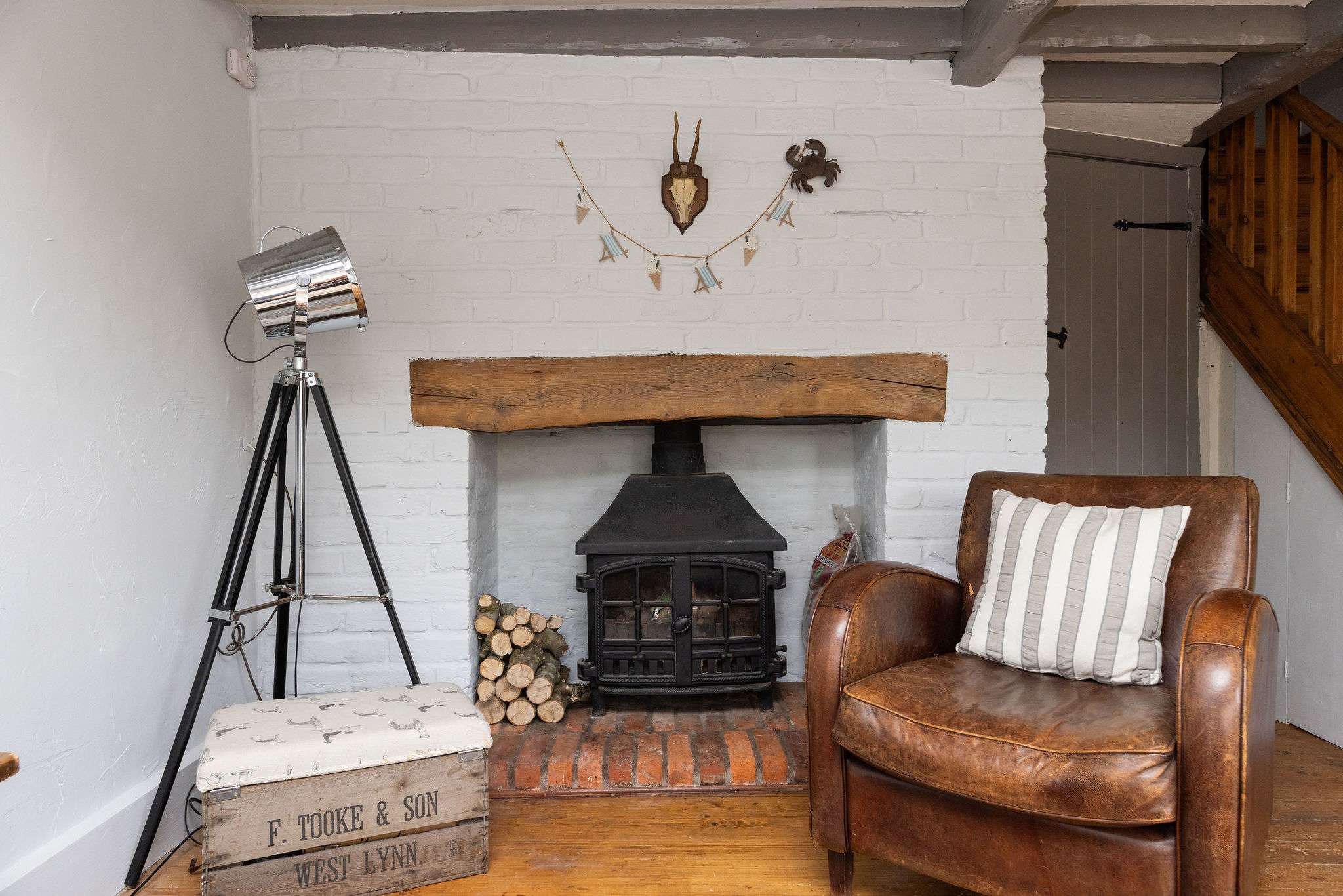 A wood burner for those winter evenings!