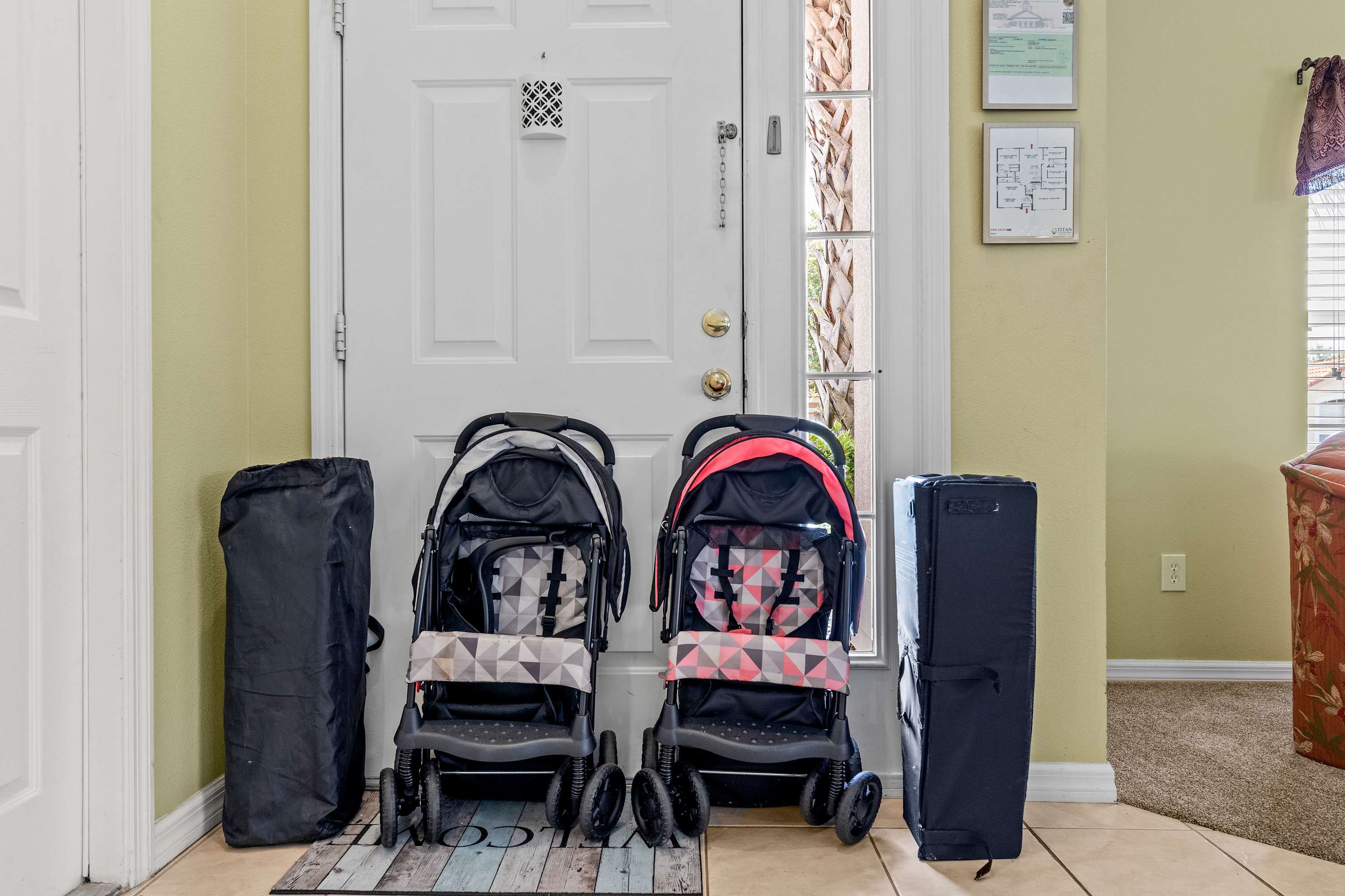 Enjoy the amenities provided