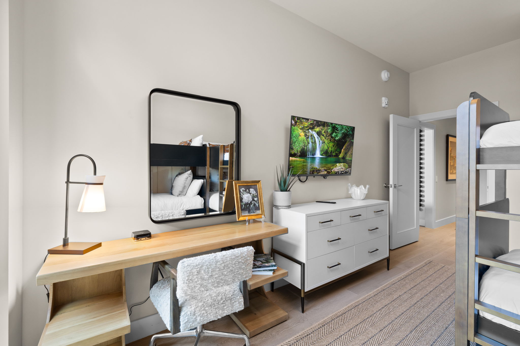 Work Area in Bedroom 2 | McHenry Canyon Haven in Deer Valley, Utah by Luxus Vacation Properties