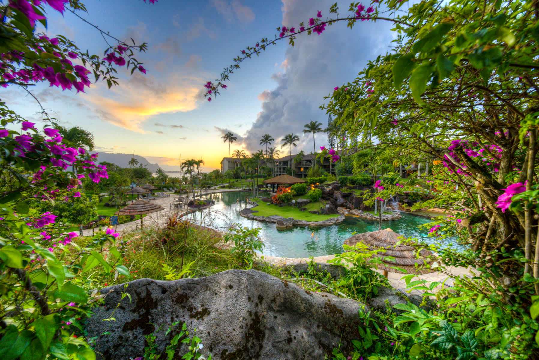 Ocean and Mountain Views! Hanalei Bay Resort  — Princeville, HI — vacation rental