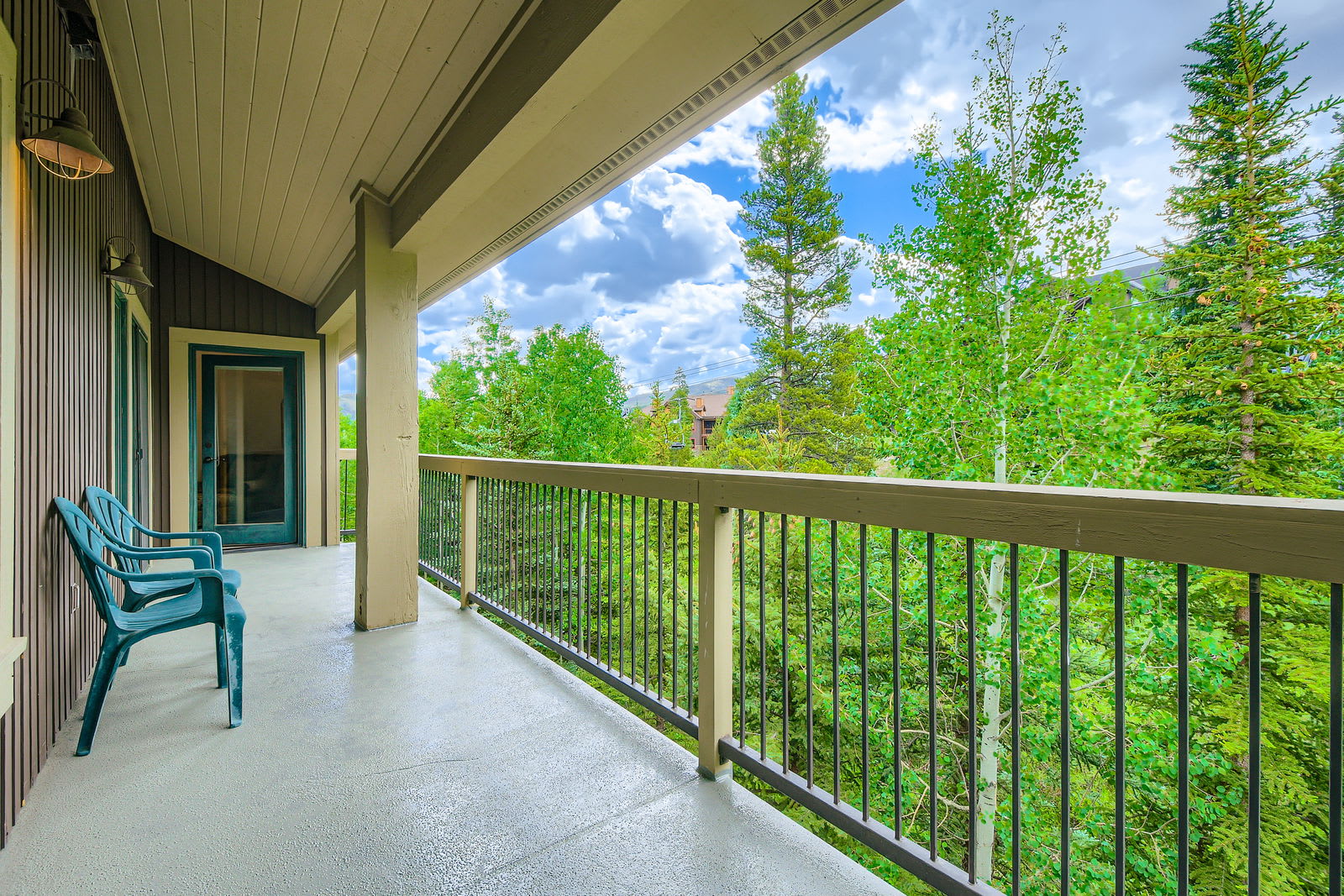 Breathtaking views from the private balcony!