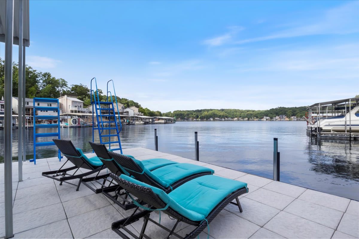 Beautiful Lake Front Home with Private Dock In Lick Branch Cove — Rocky Mount, MO — vacation rental