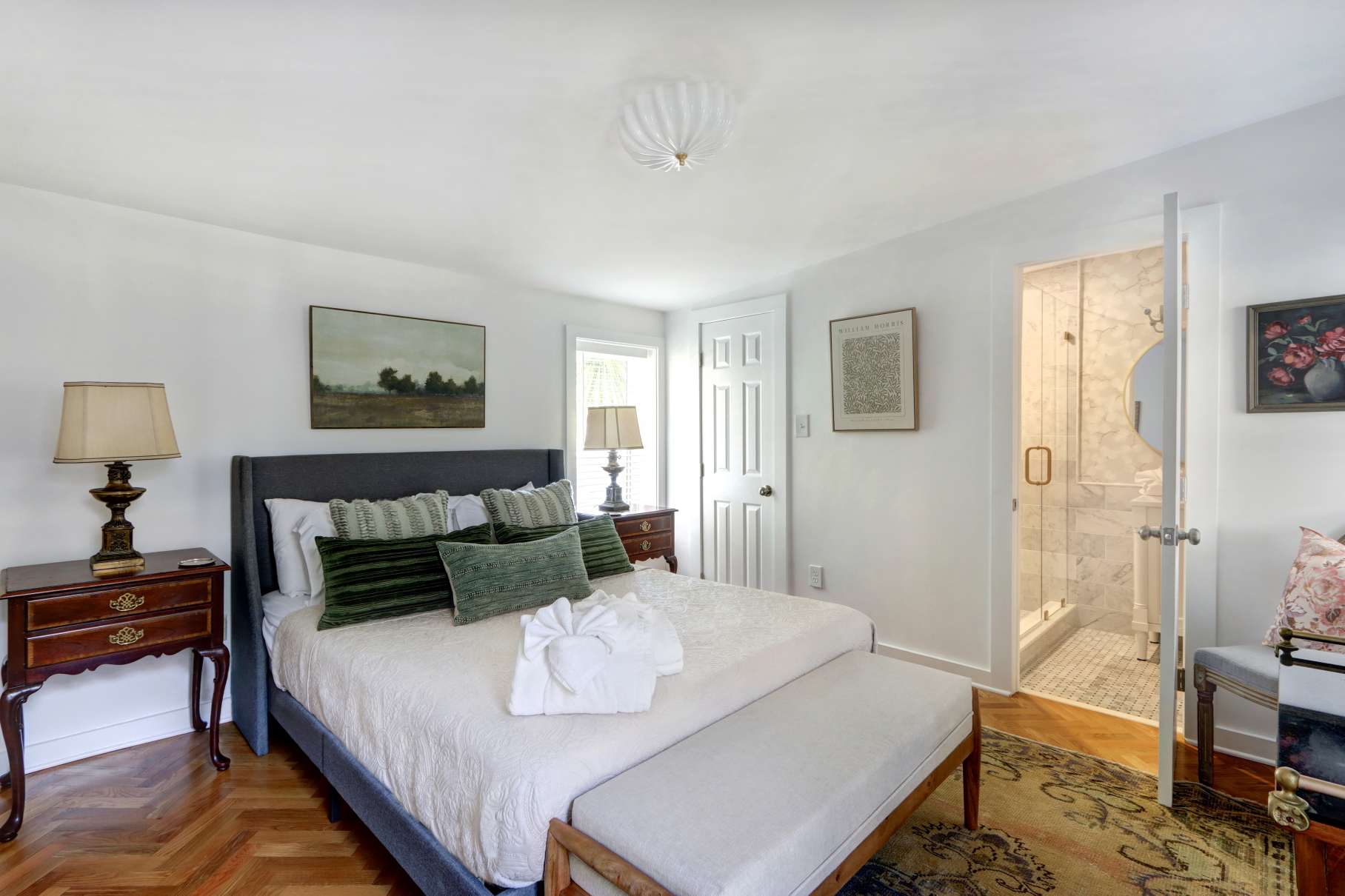 Bedroom 1 with bathroom