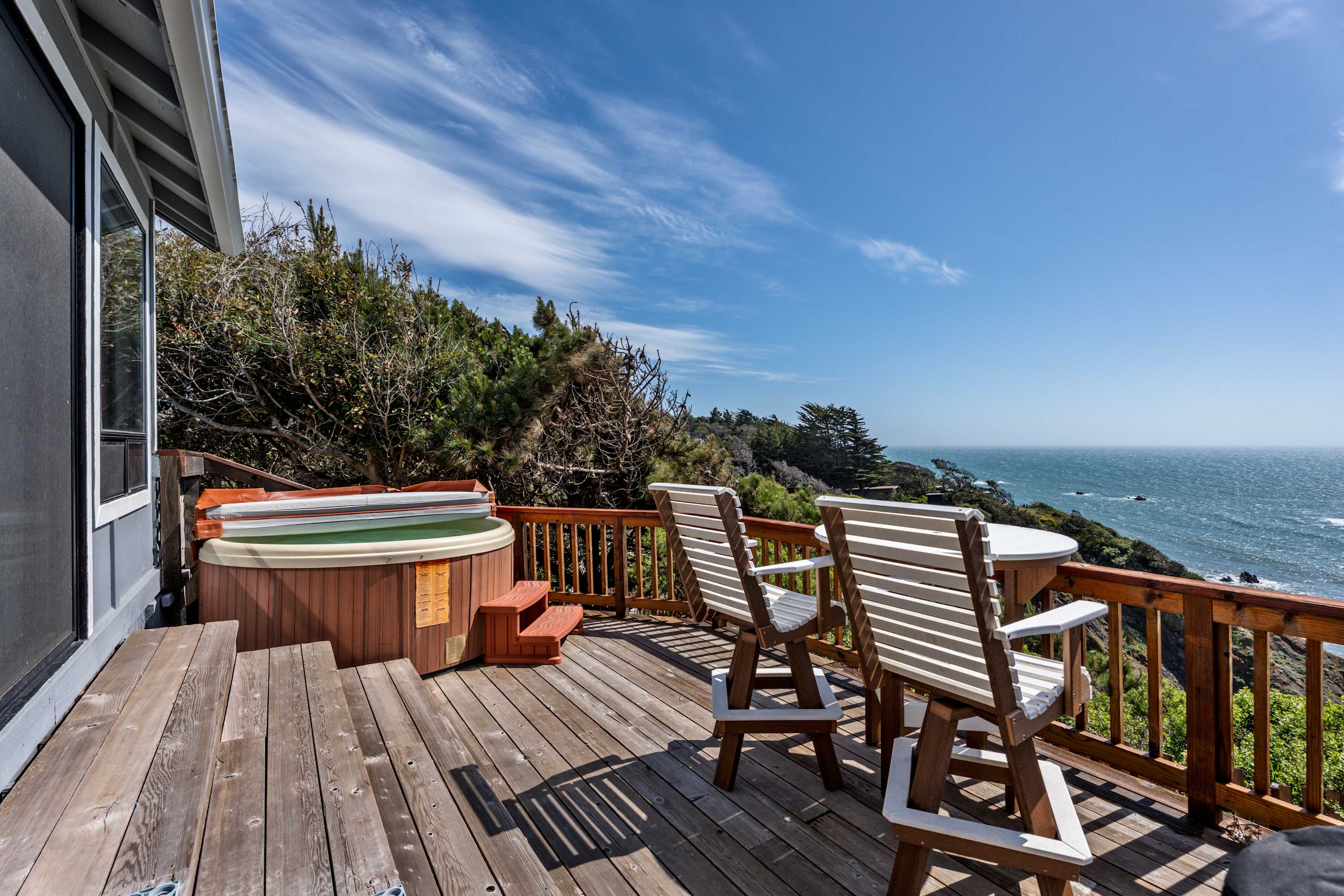 Oceanview Cottage w/Hot Tub, Patio, & EV Charger!