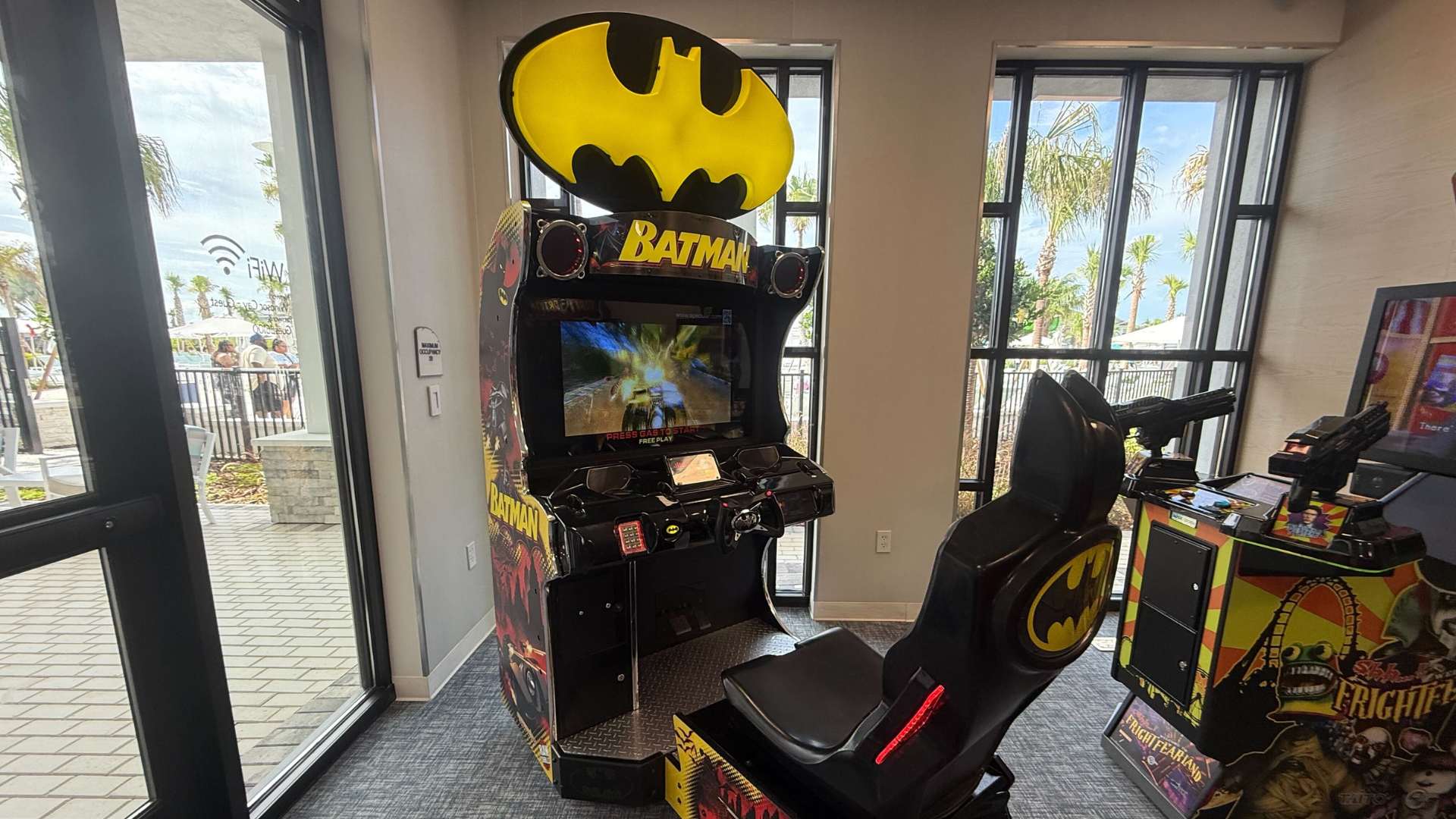 The Arcade Games Room at the Resort Clubhouse