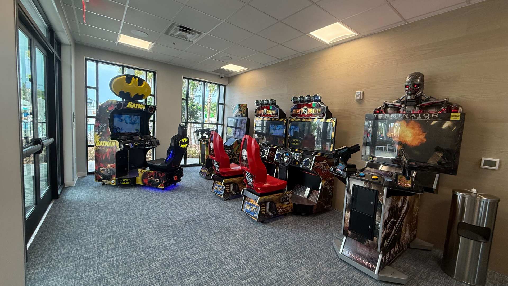 The Arcade Games Room at the Resort Clubhouse