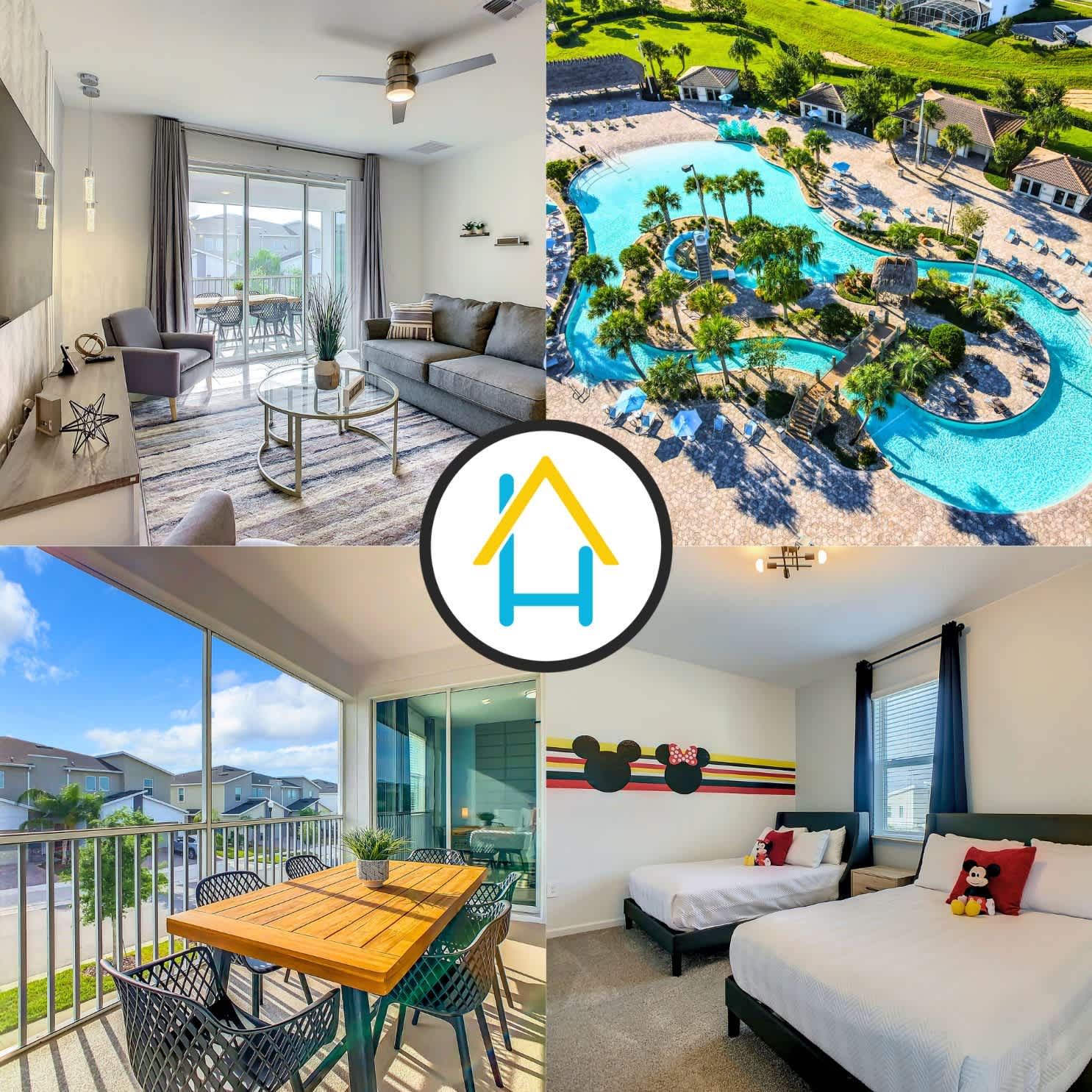 Theme Park Fun! Reunion Condo with Waterpark Access. — Four Corners, FL — vacation rental