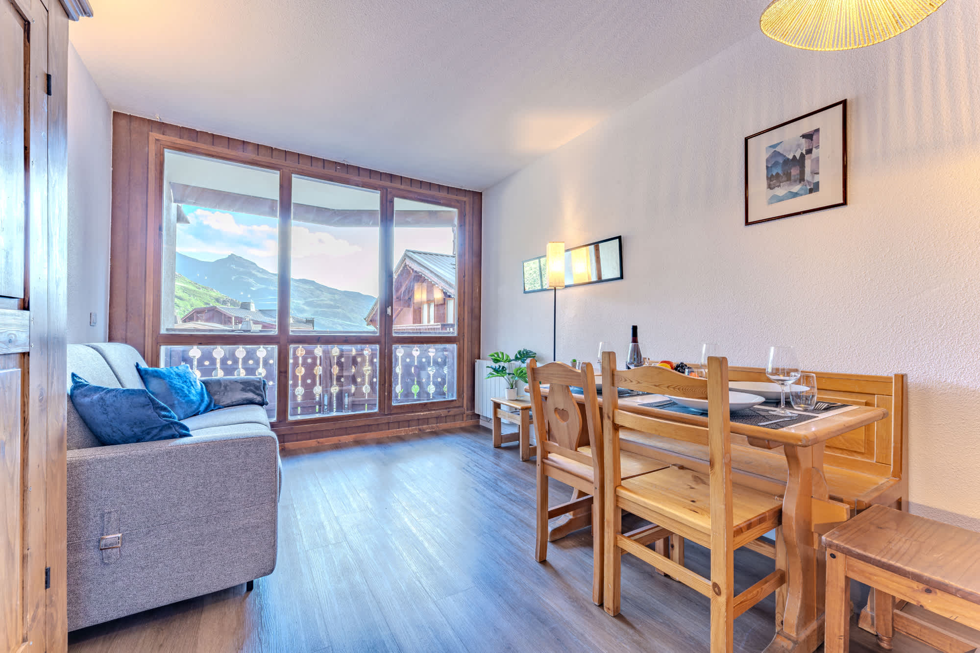Mountain Flat w/ Overlooking View — Val Thorens, Auvergne-Rhône-Alpes — vacation rental