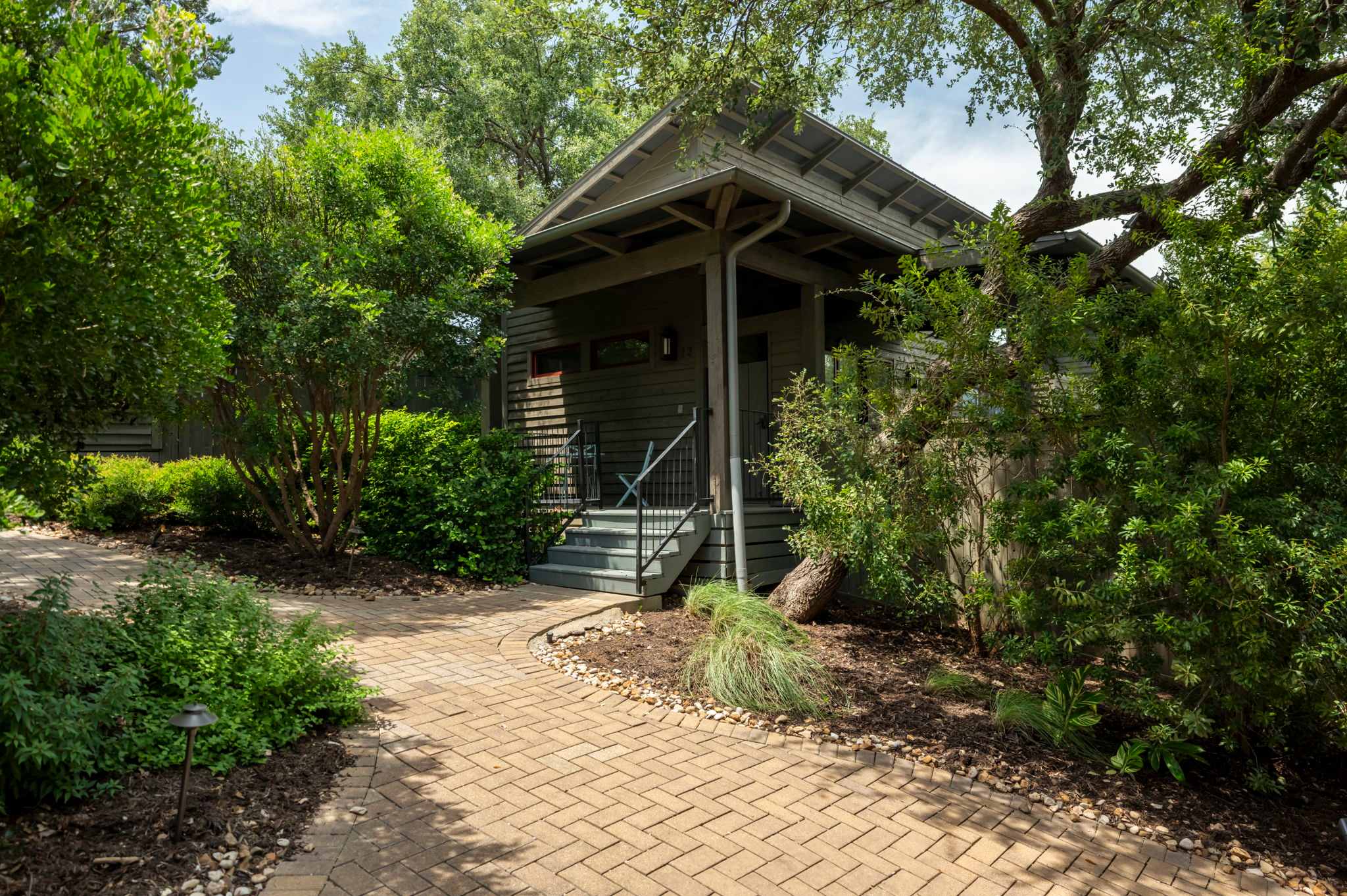 Cabin 12, a 1 bedroom Lake Travis vacation rental at The Reserve in Spicewood, Texas