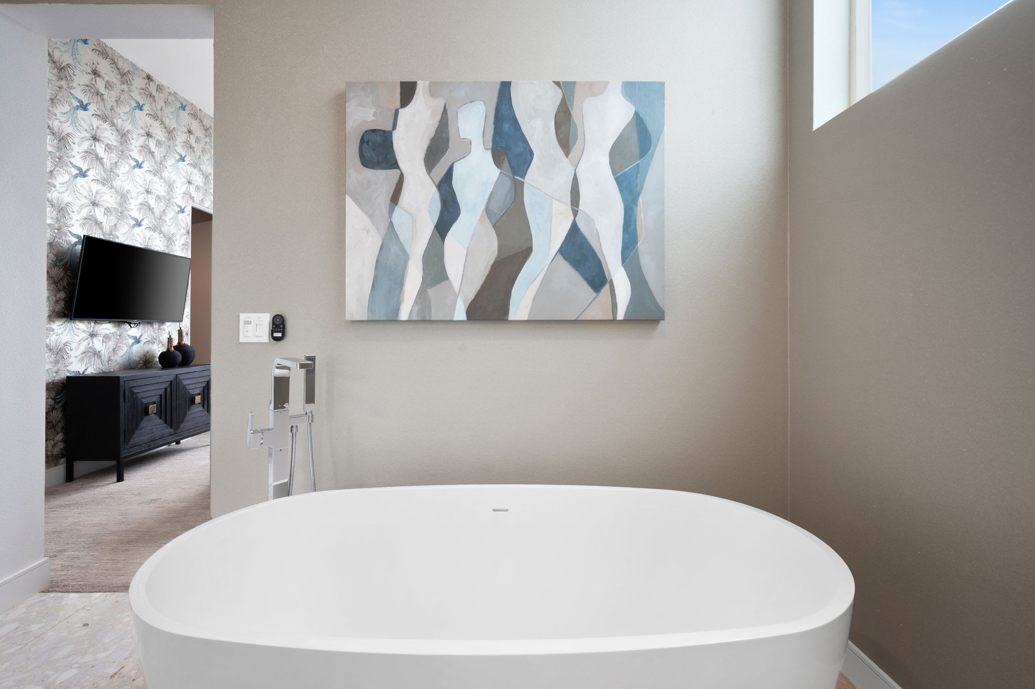 Primary Bathroom | The Dakota in Indian Wells, California by Luxus Vacation Properties