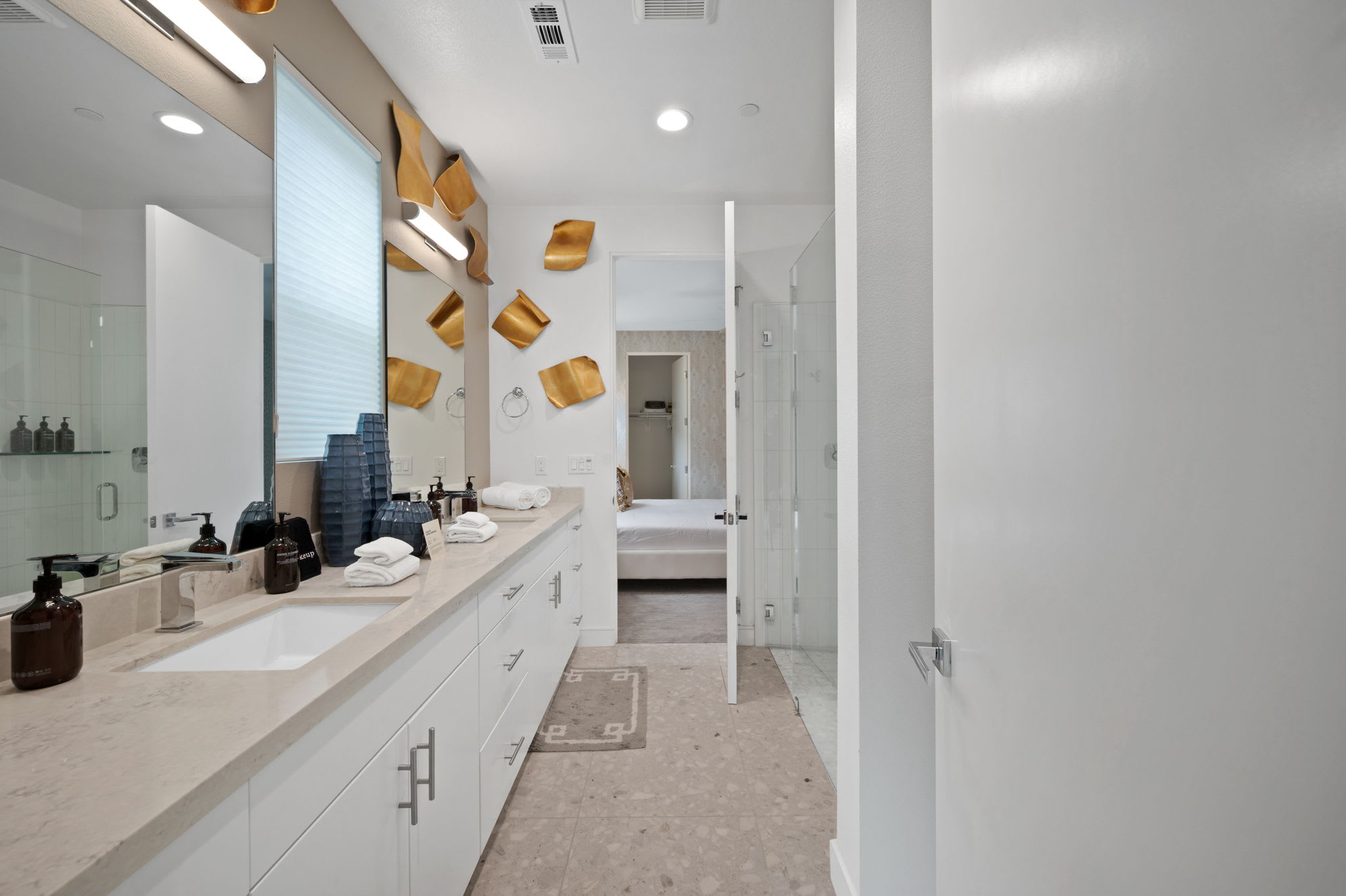 Primary Bathroom | The Dakota in Indian Wells, California by Luxus Vacation Properties