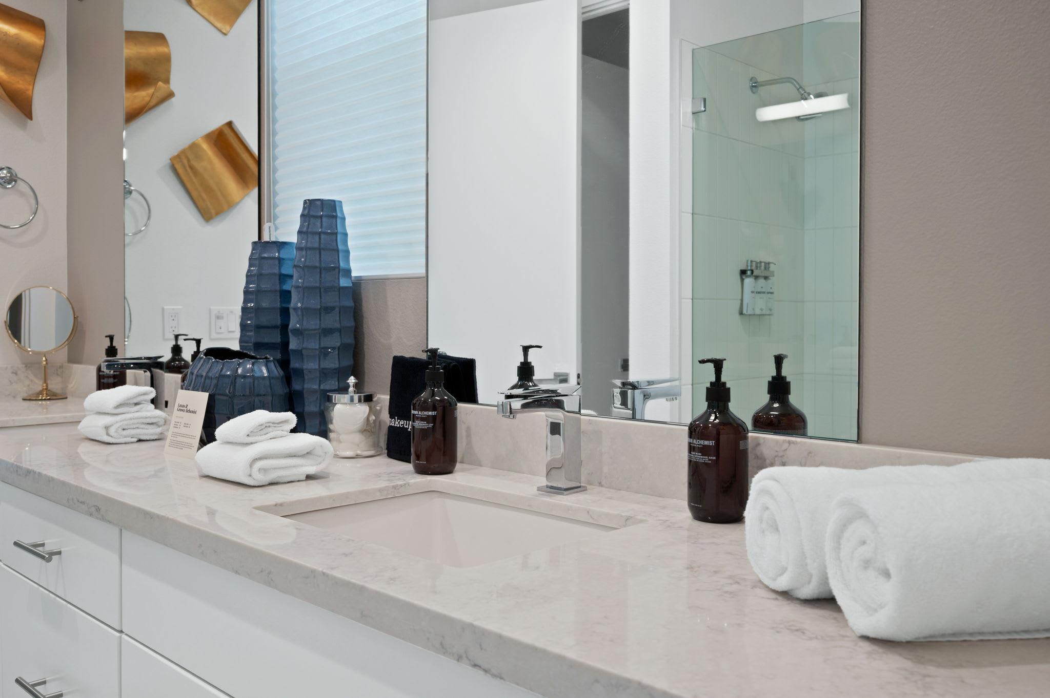 Primary Bathroom | The Dakota in Indian Wells, California by Luxus Vacation Properties