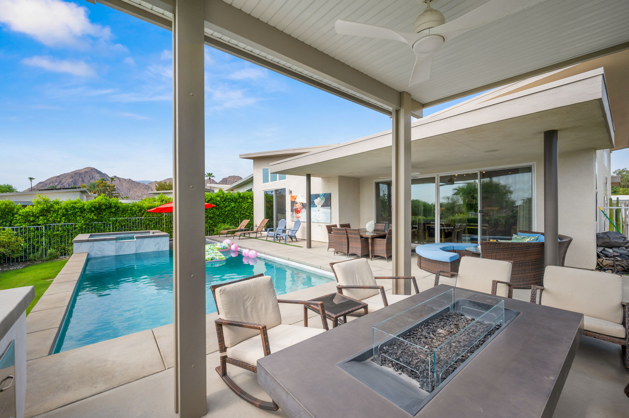 Private Pool & Spa | The Dakota in Indian Wells, California by Luxus Vacation Properties