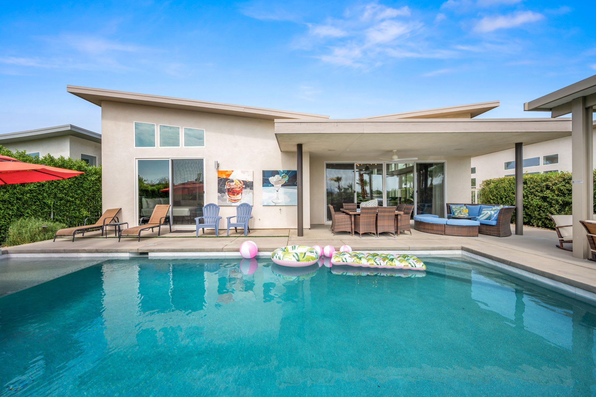 Private Pool & Spa | The Dakota in Indian Wells, California by Luxus Vacation Properties