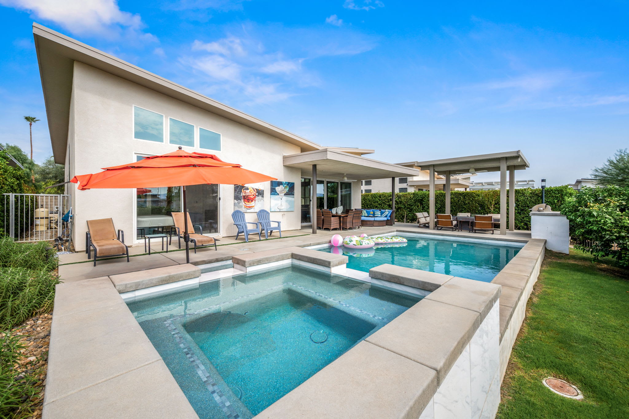 Private Pool & Spa | The Dakota in Indian Wells, California by Luxus Vacation Properties