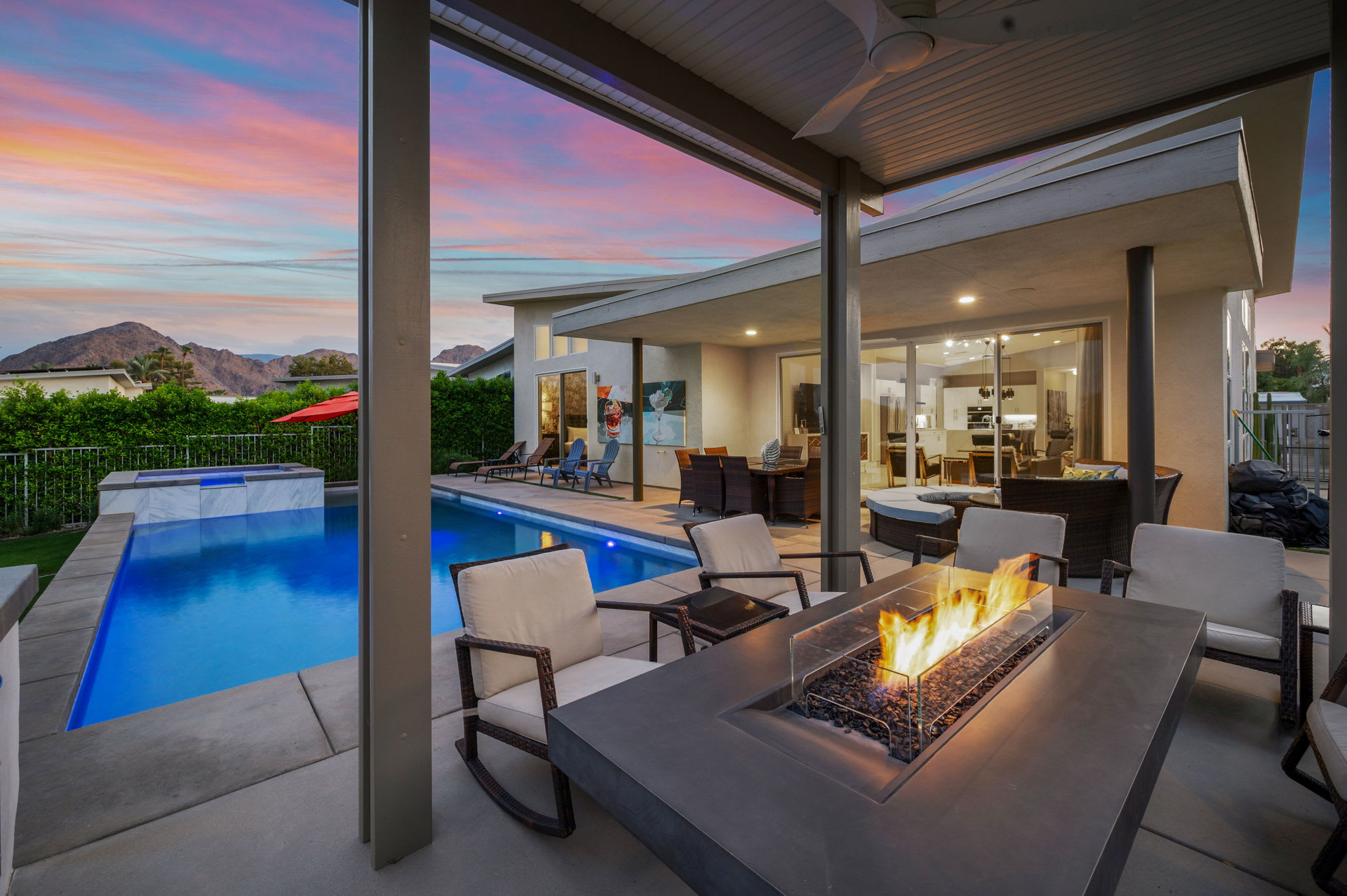 Private Pool & Spa | The Dakota in Indian Wells, California by Luxus Vacation Properties