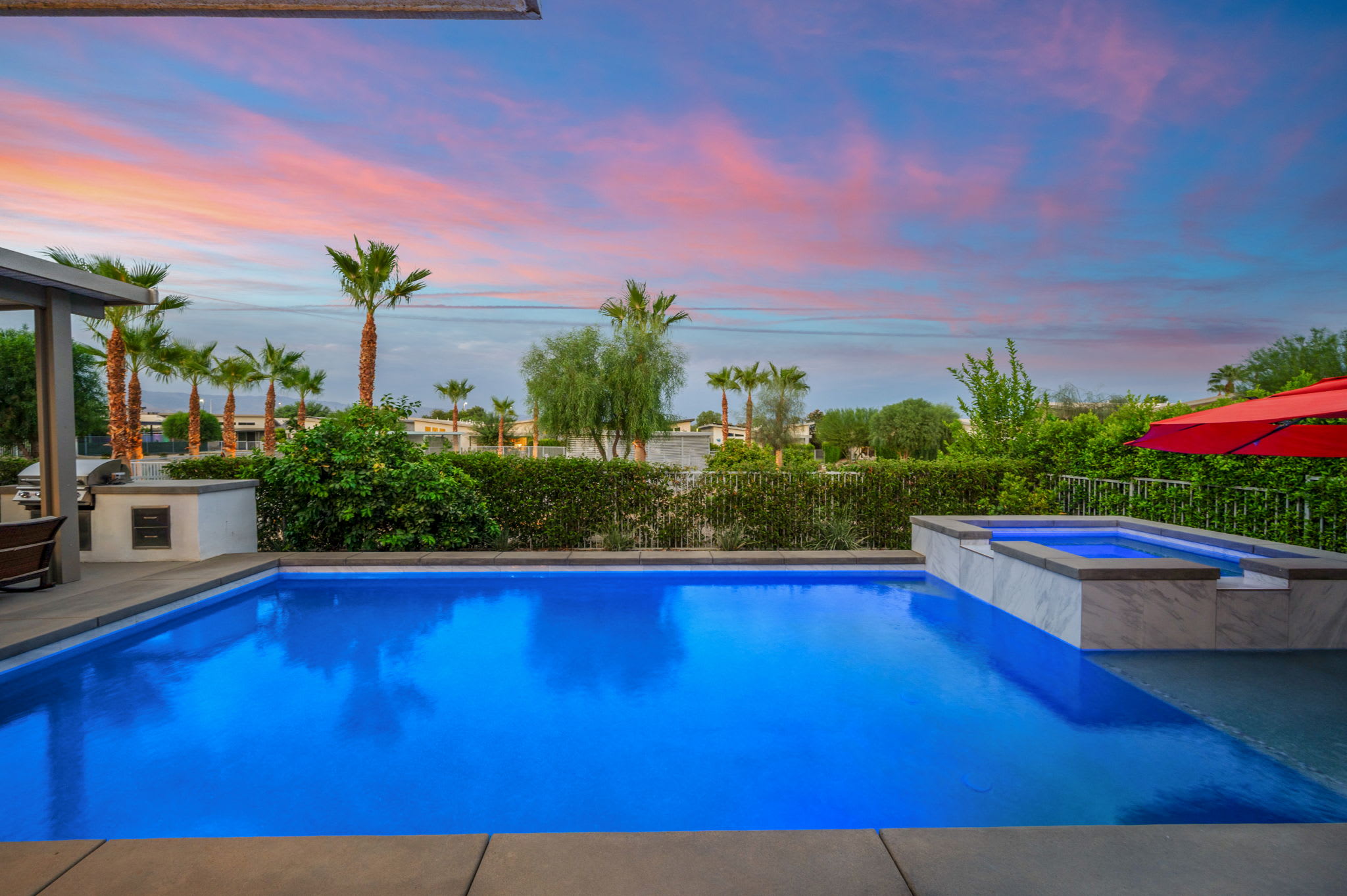 Private Pool & Spa | The Dakota in Indian Wells, California by Luxus Vacation Properties