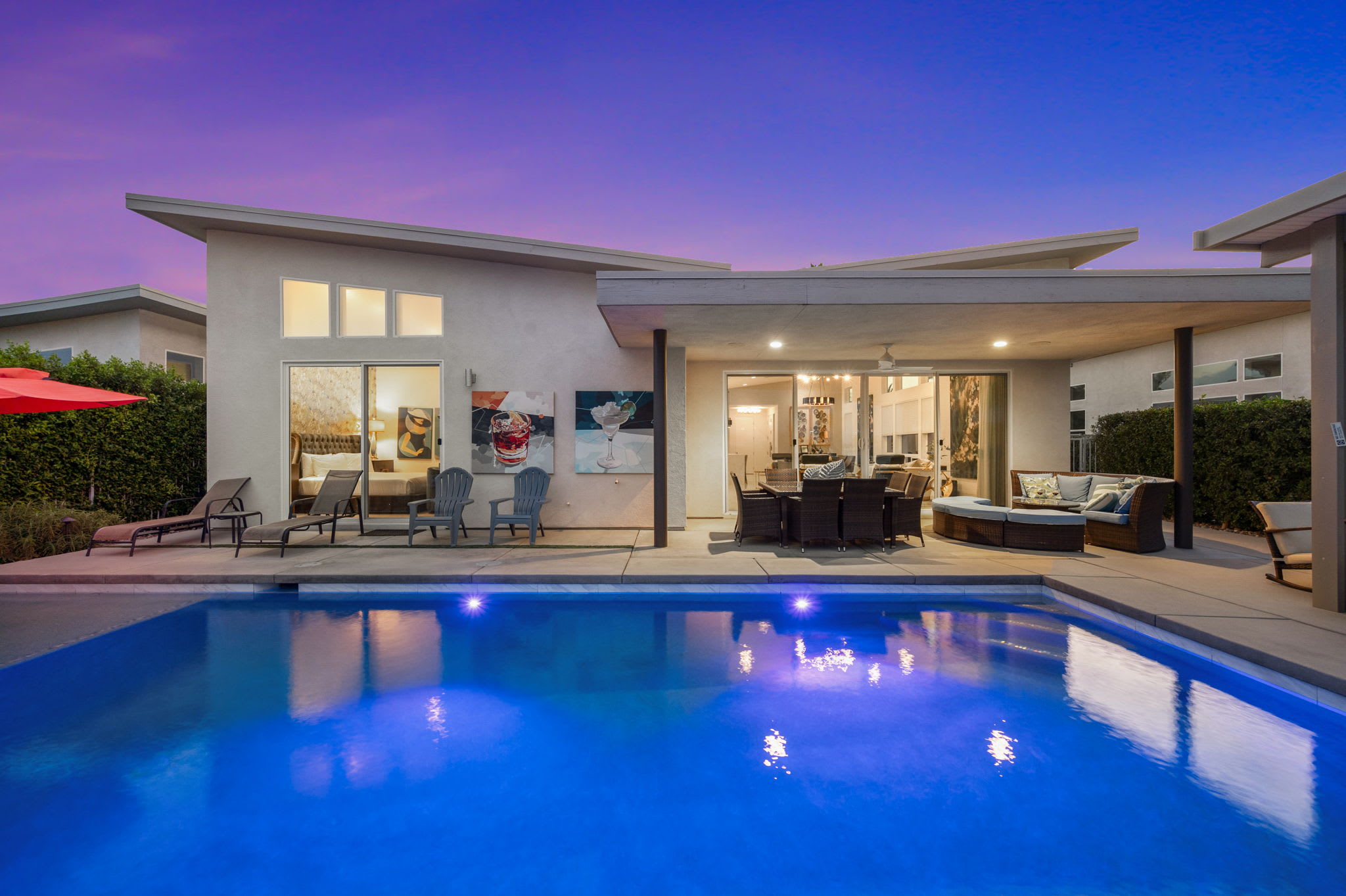 Private Pool & Spa | The Dakota in Indian Wells, California by Luxus Vacation Properties