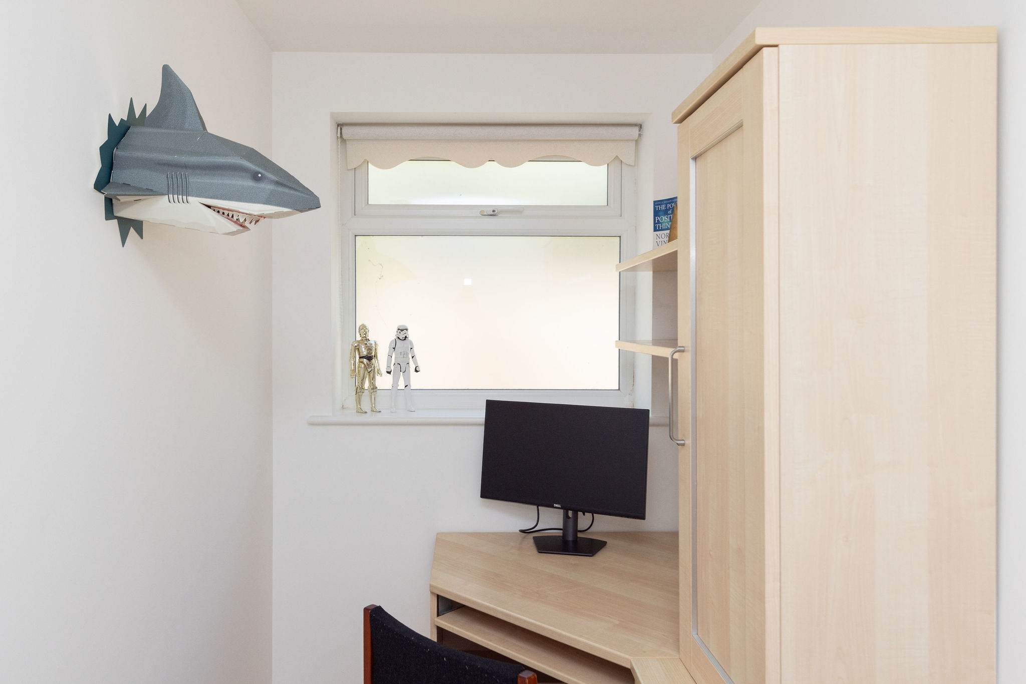 Dedicated workspace perfect for remote working or study