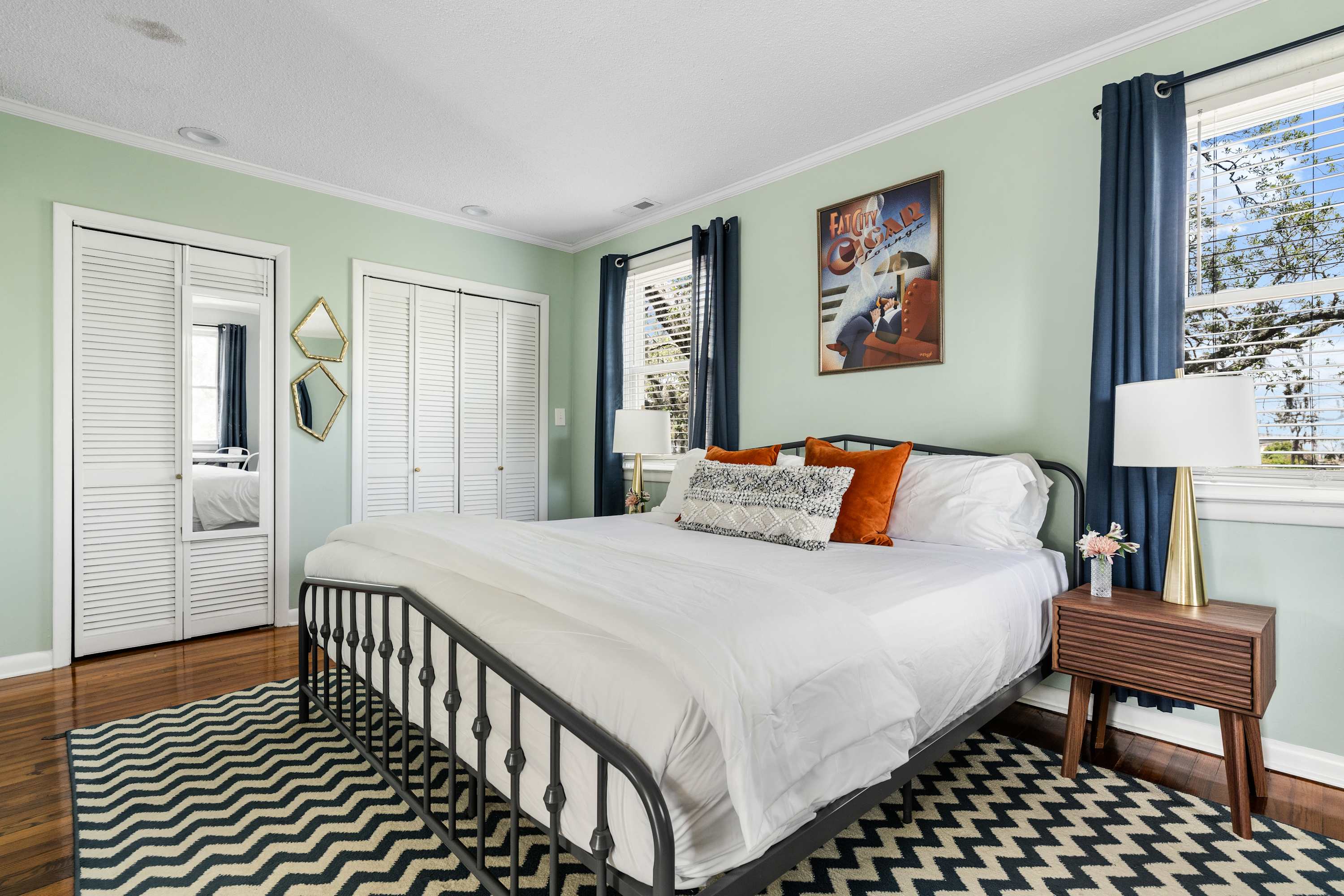 King Bed + Fresh Linens 