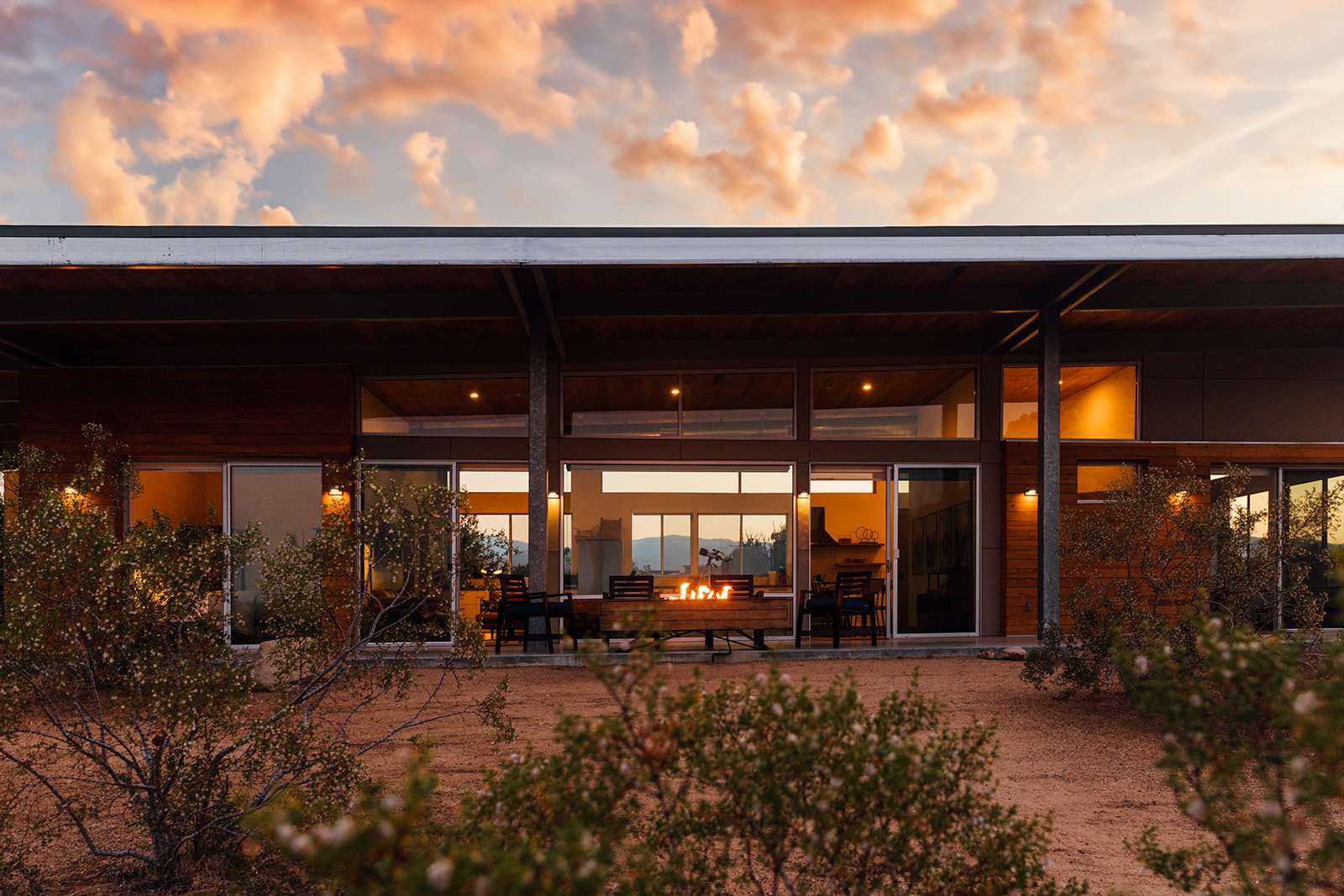 Hawk Mesa Pioneertown Rental Homestead Modern