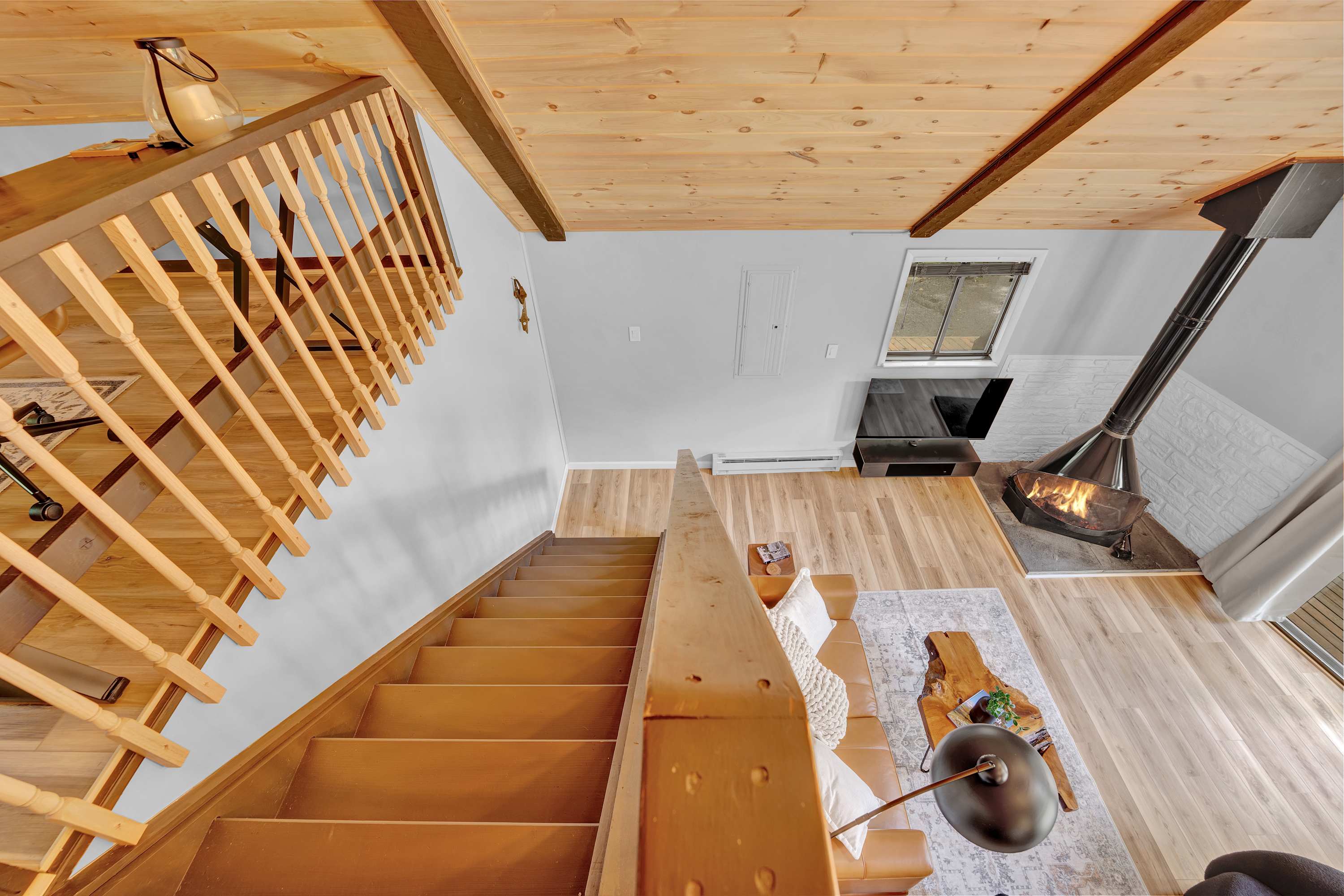 The Black Pocono Chalet |  Modern Cabin in Nature