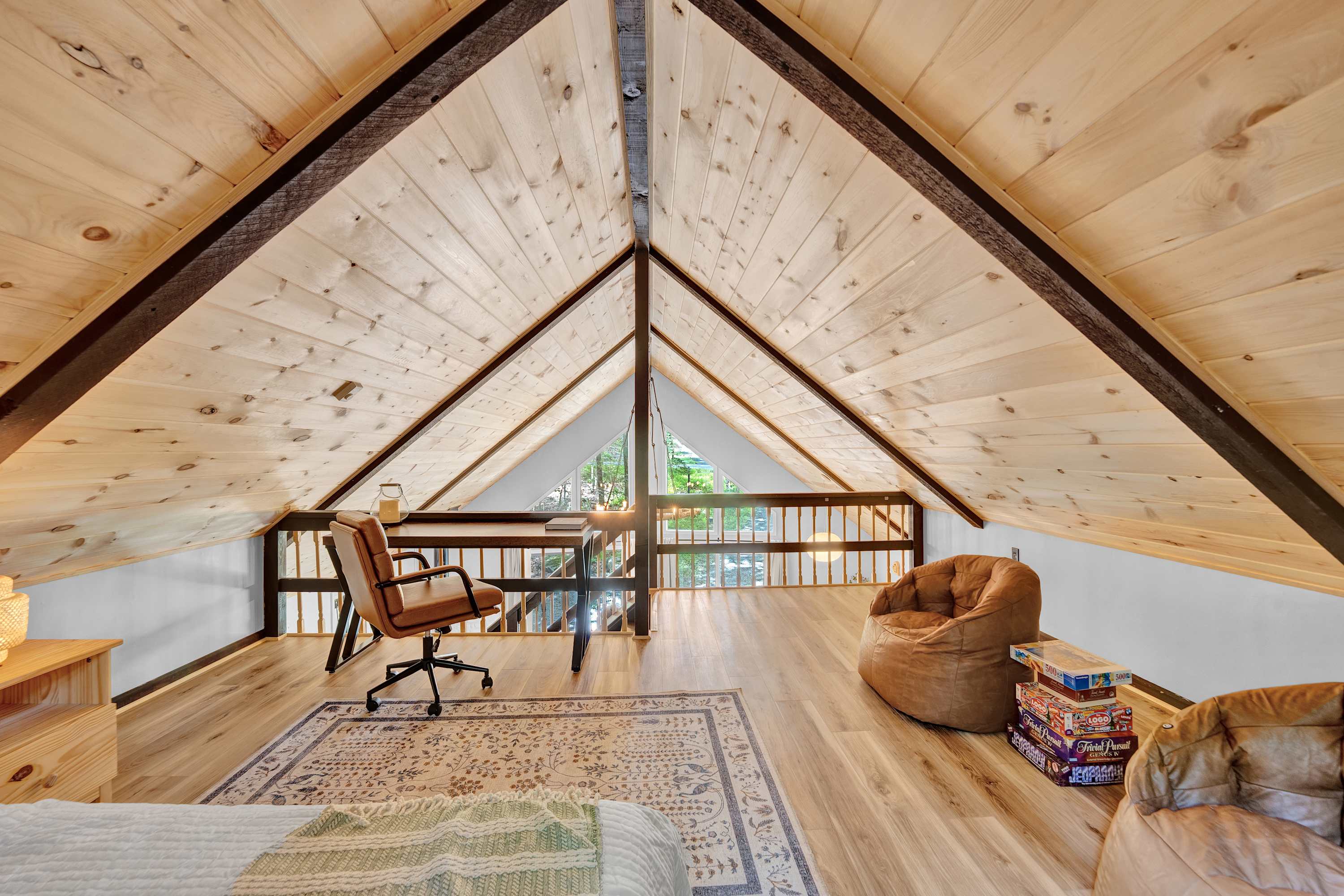 The Black Pocono Chalet |  Modern Cabin in Nature