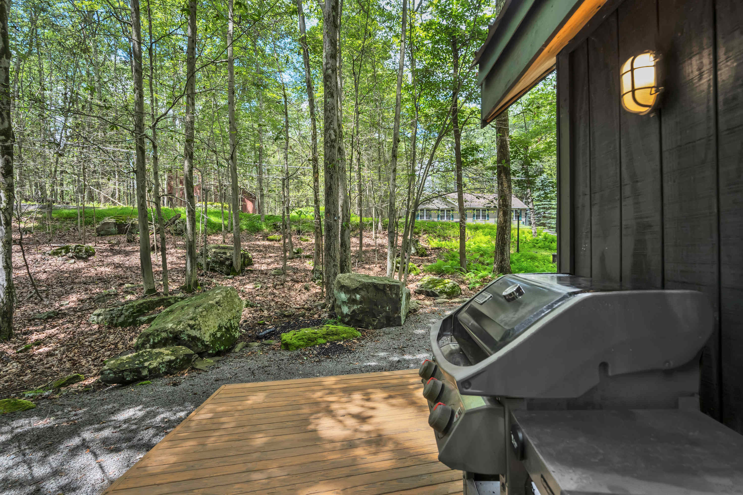 The Black Pocono Chalet |  Modern Cabin in Nature