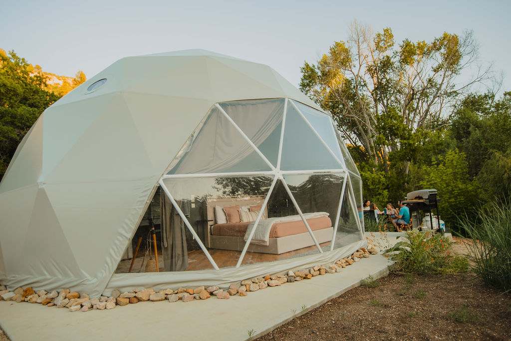 Experience Stargazing Bliss in Our New Dome Near Zion National Park!