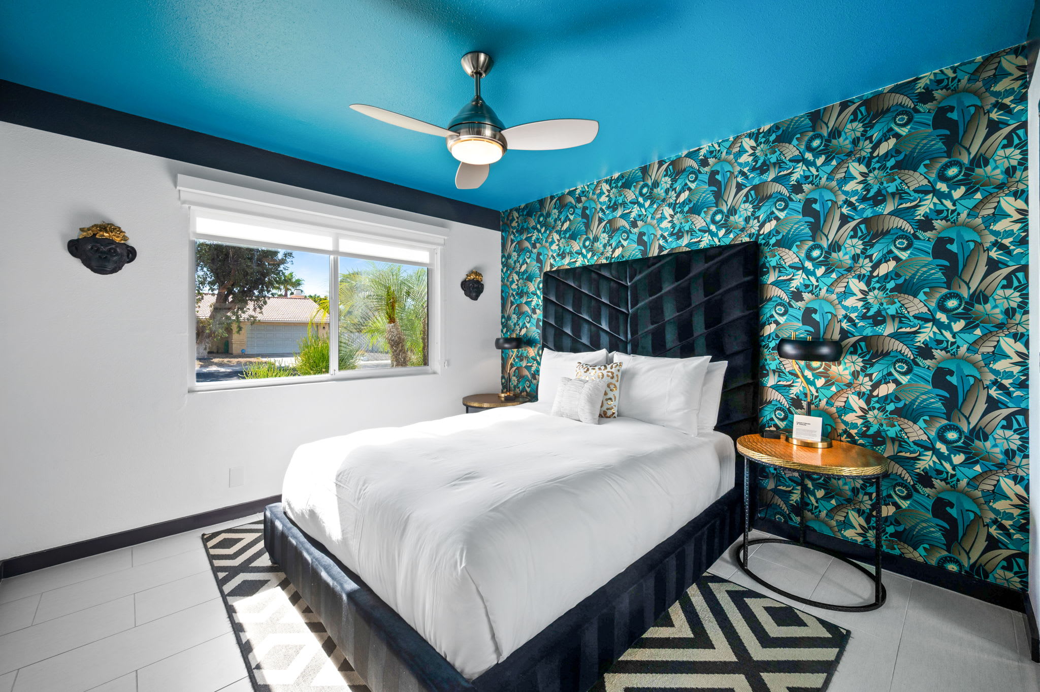 Second Bedroom | Nova Mae in Palm Springs, California by Luxus Vacation Properties
