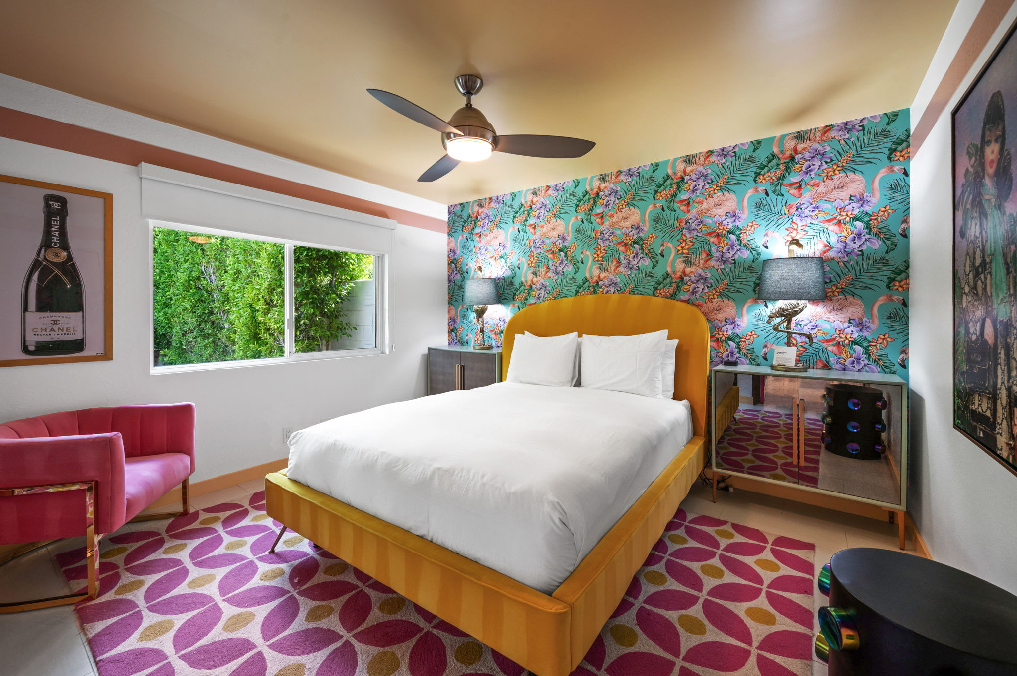 Third Bedroom | Nova Mae in Palm Springs, California by Luxus Vacation Properties