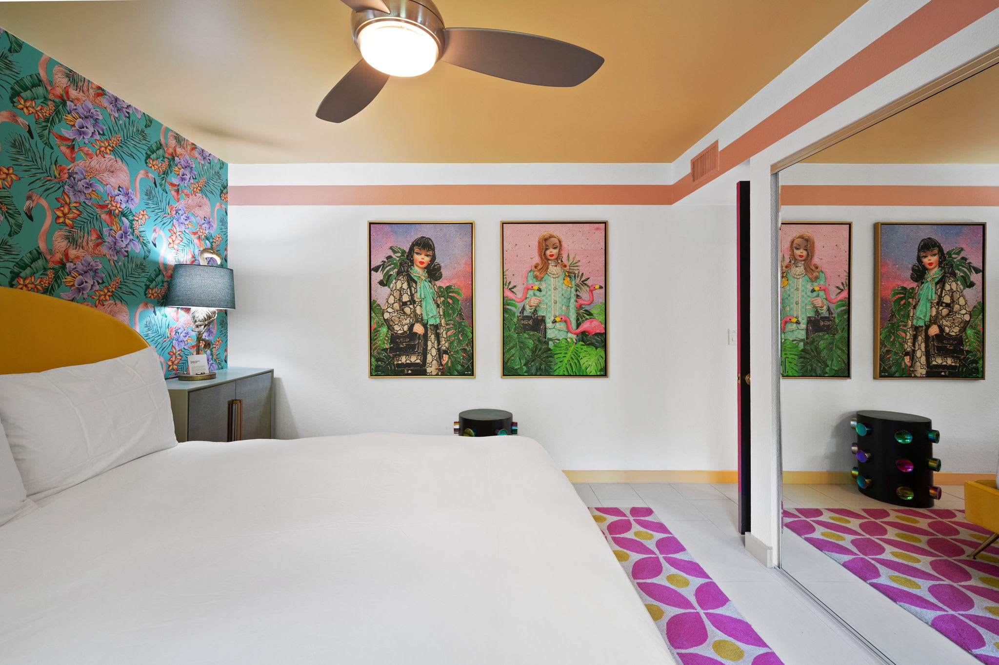 Third Bedroom | Nova Mae in Palm Springs, California by Luxus Vacation Properties