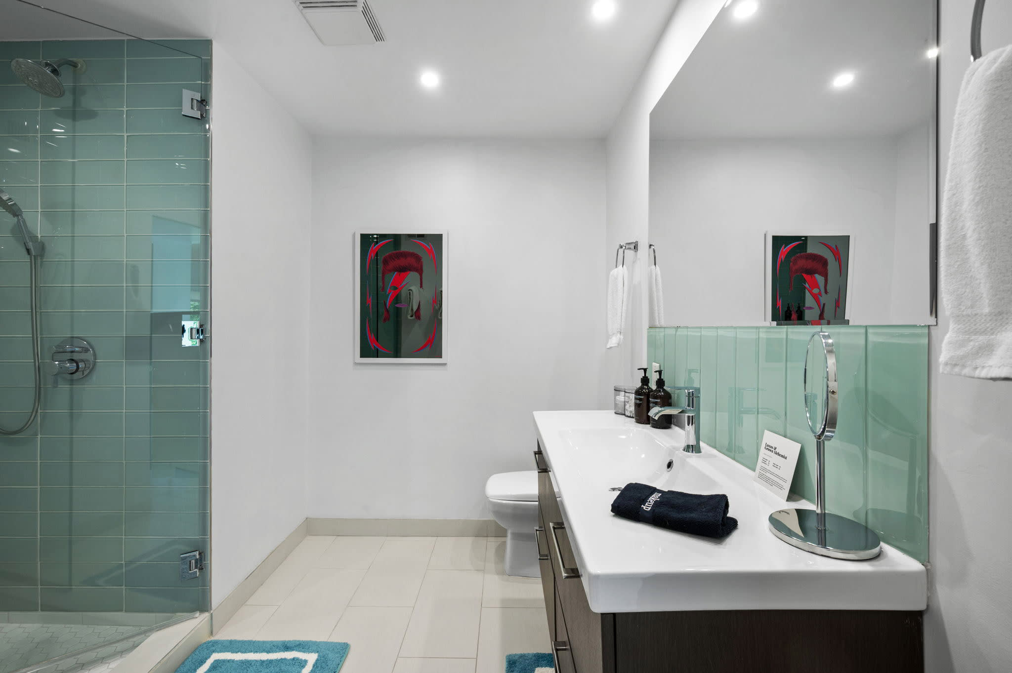Primary Bathroom | Nova Mae in Palm Springs, California by Luxus Vacation Properties
