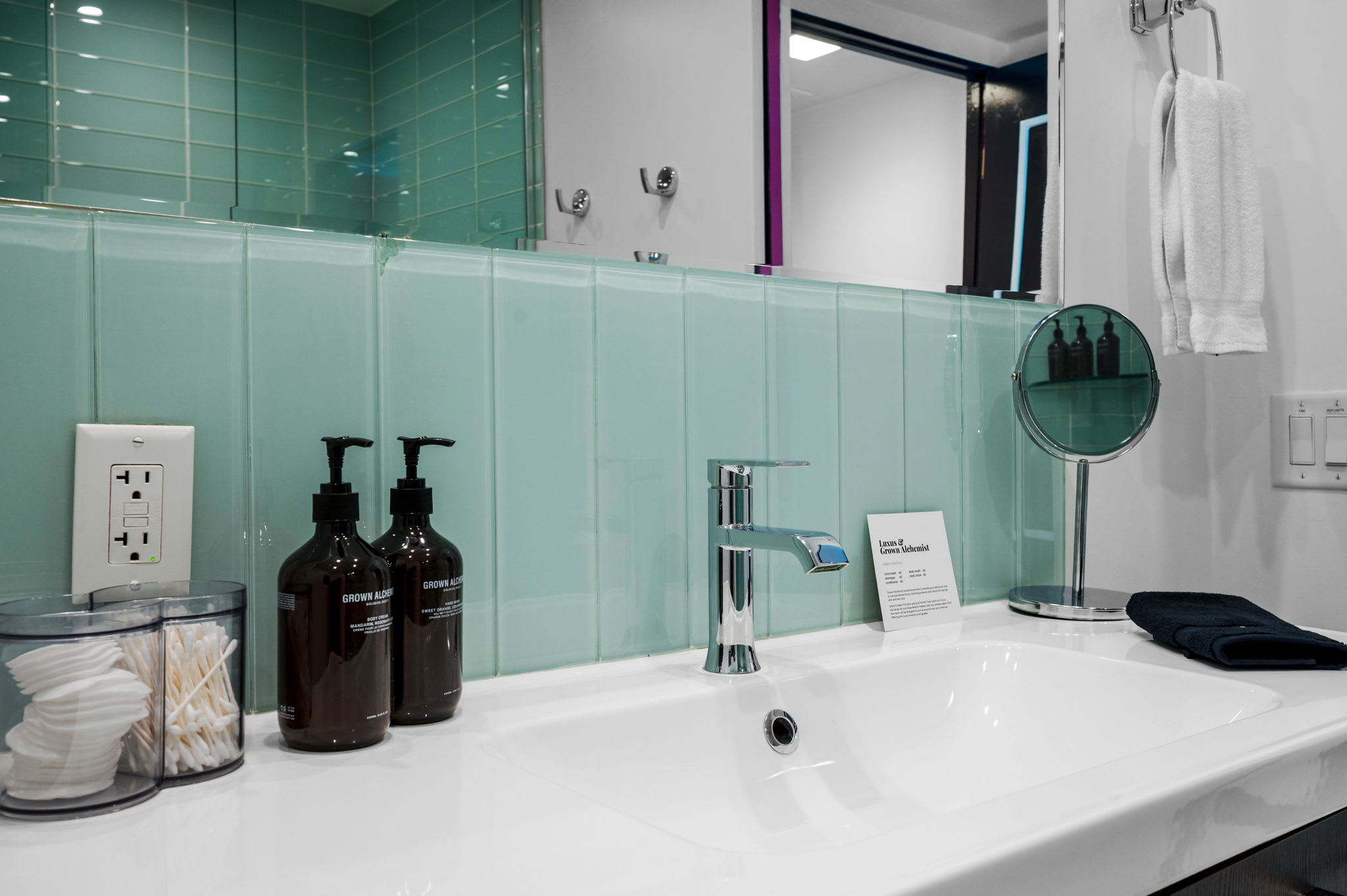 Primary Bathroom | Nova Mae in Palm Springs, California by Luxus Vacation Properties