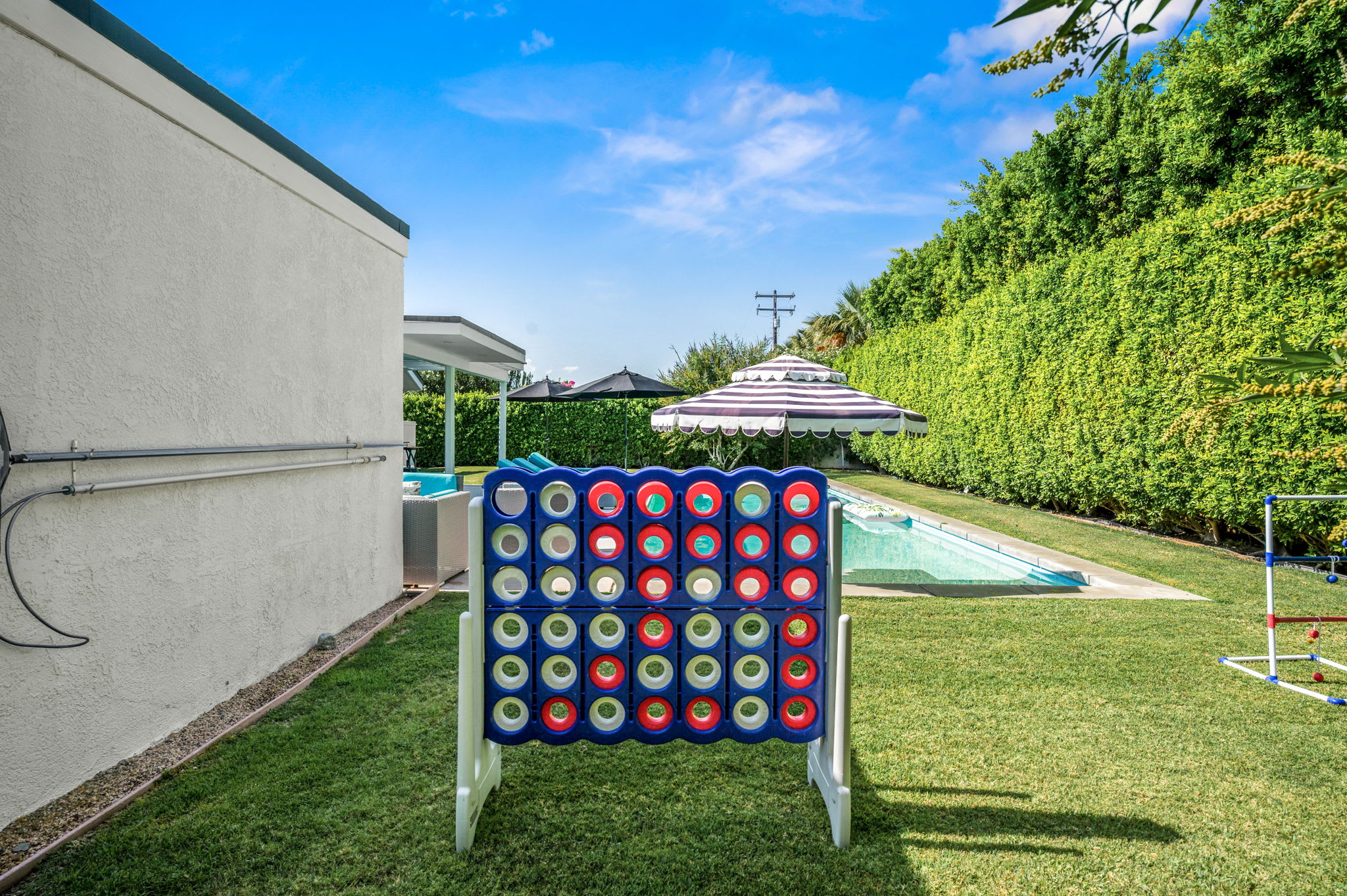 Yard Games | Nova Mae in Palm Springs, California by Luxus Vacation Properties
