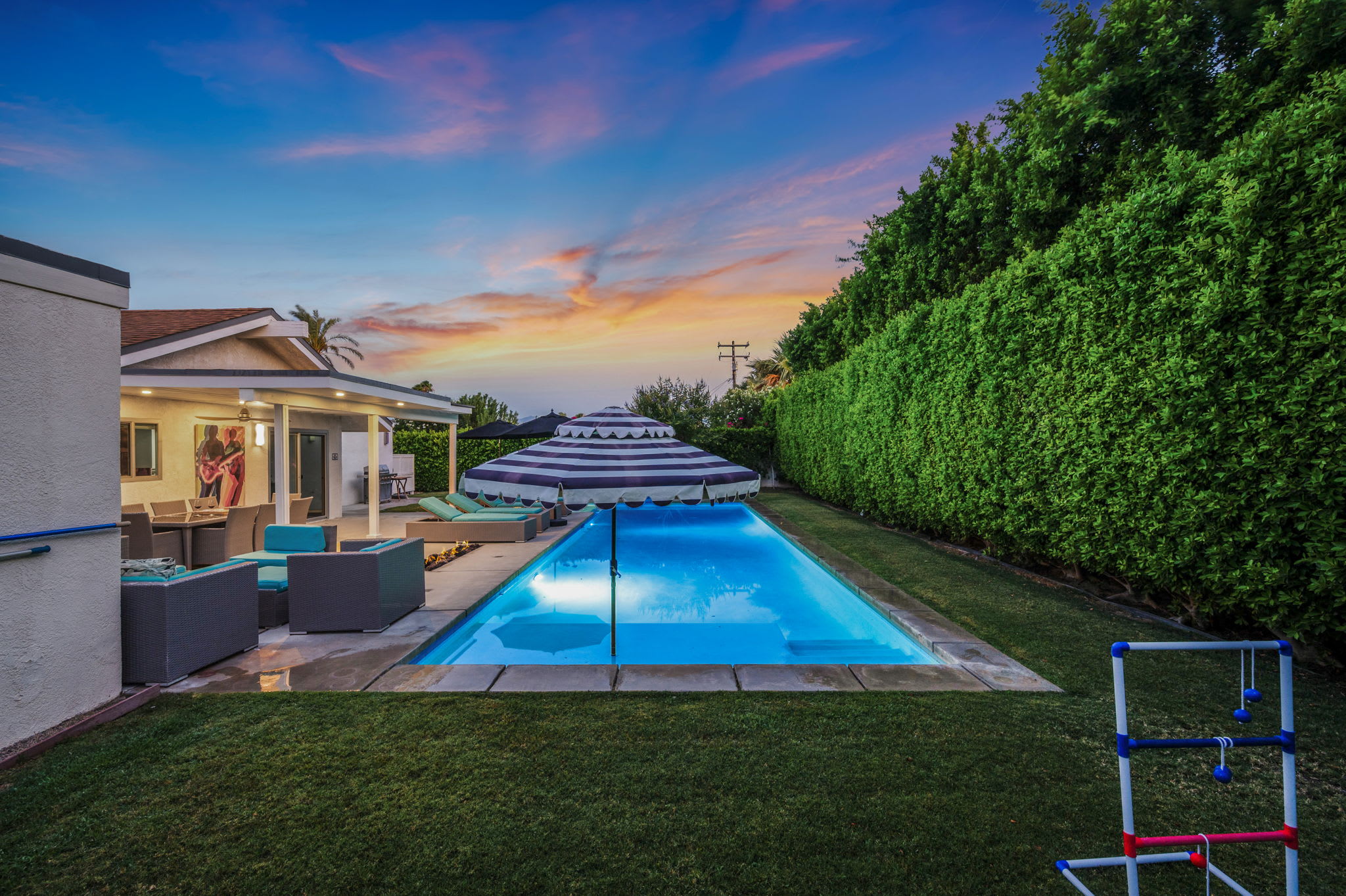 Large Backyard | Nova Mae in Palm Springs, California by Luxus Vacation Properties