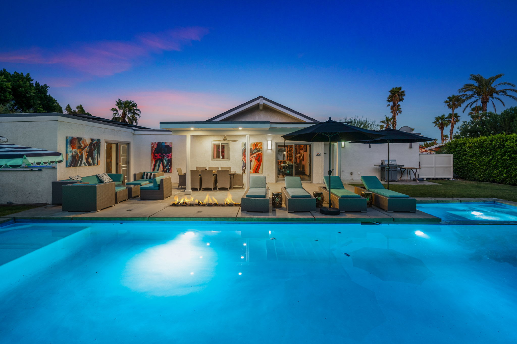 Private Pool & Spa | Nova Mae in Palm Springs, California by Luxus Vacation Properties