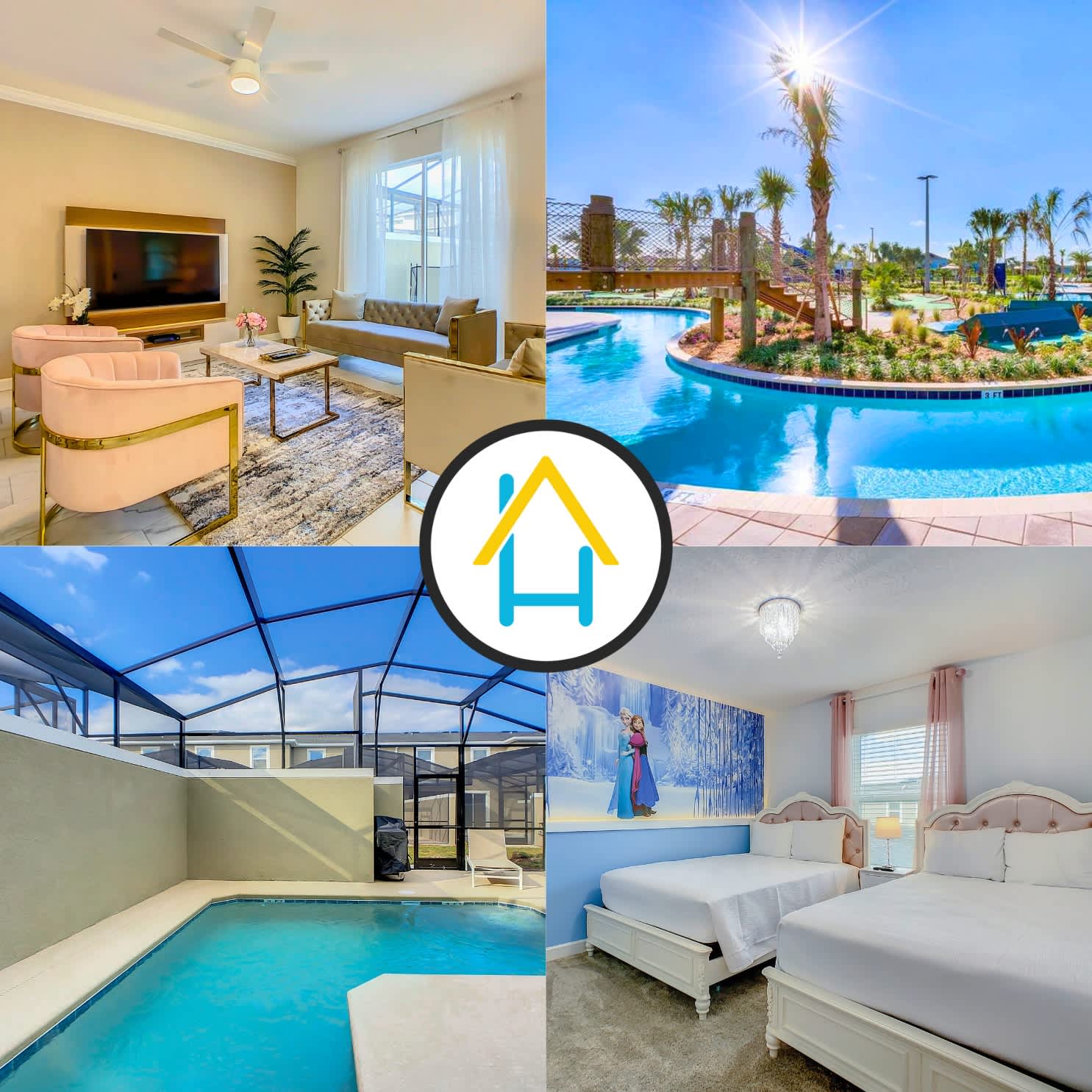 Elegant Getaway/ Private pool & Themed Rooms — Kissimmee, FL — vacation rental