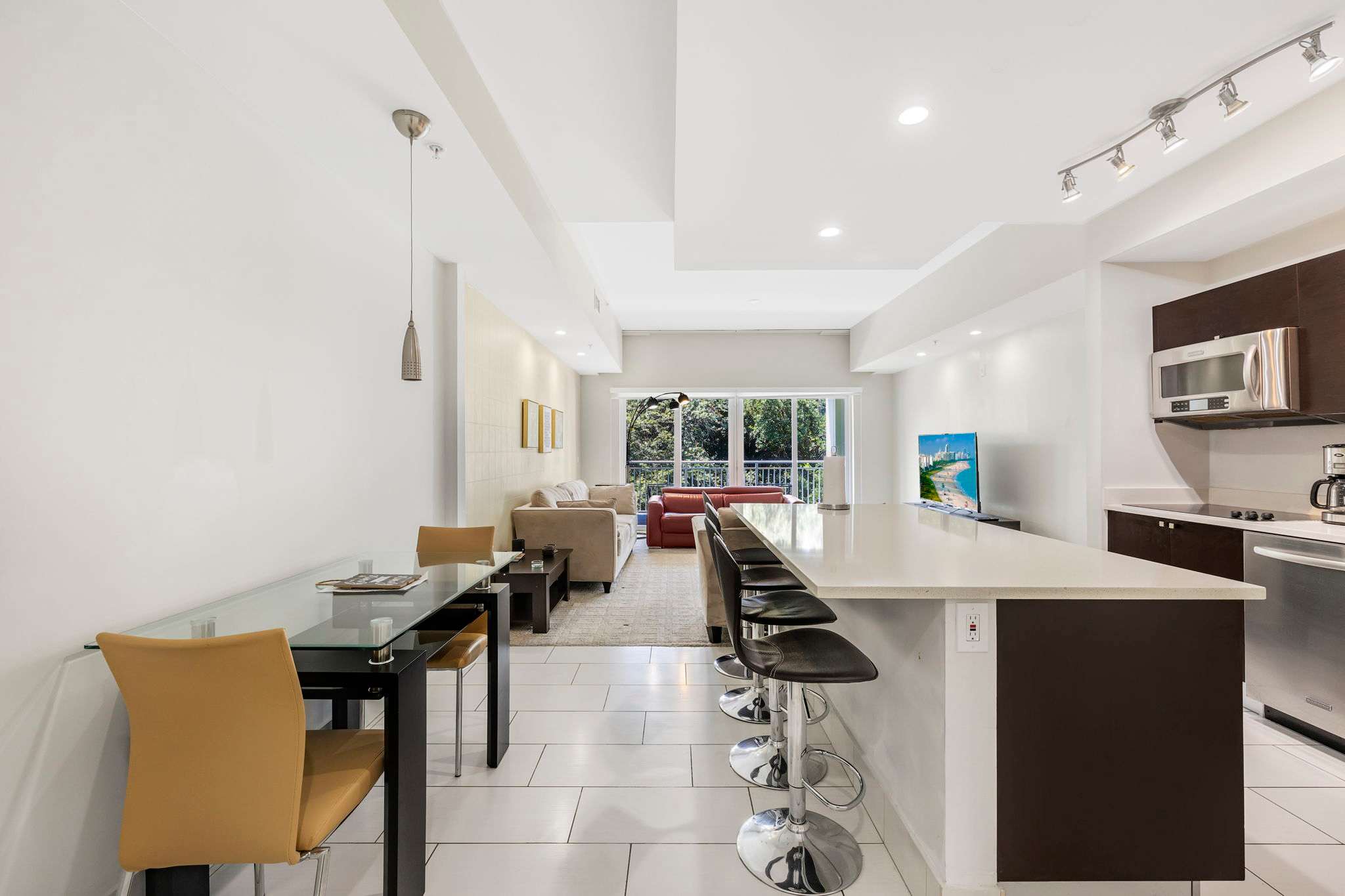 Modern 2-Story Retreat | Prime Doral + Pool & Gym