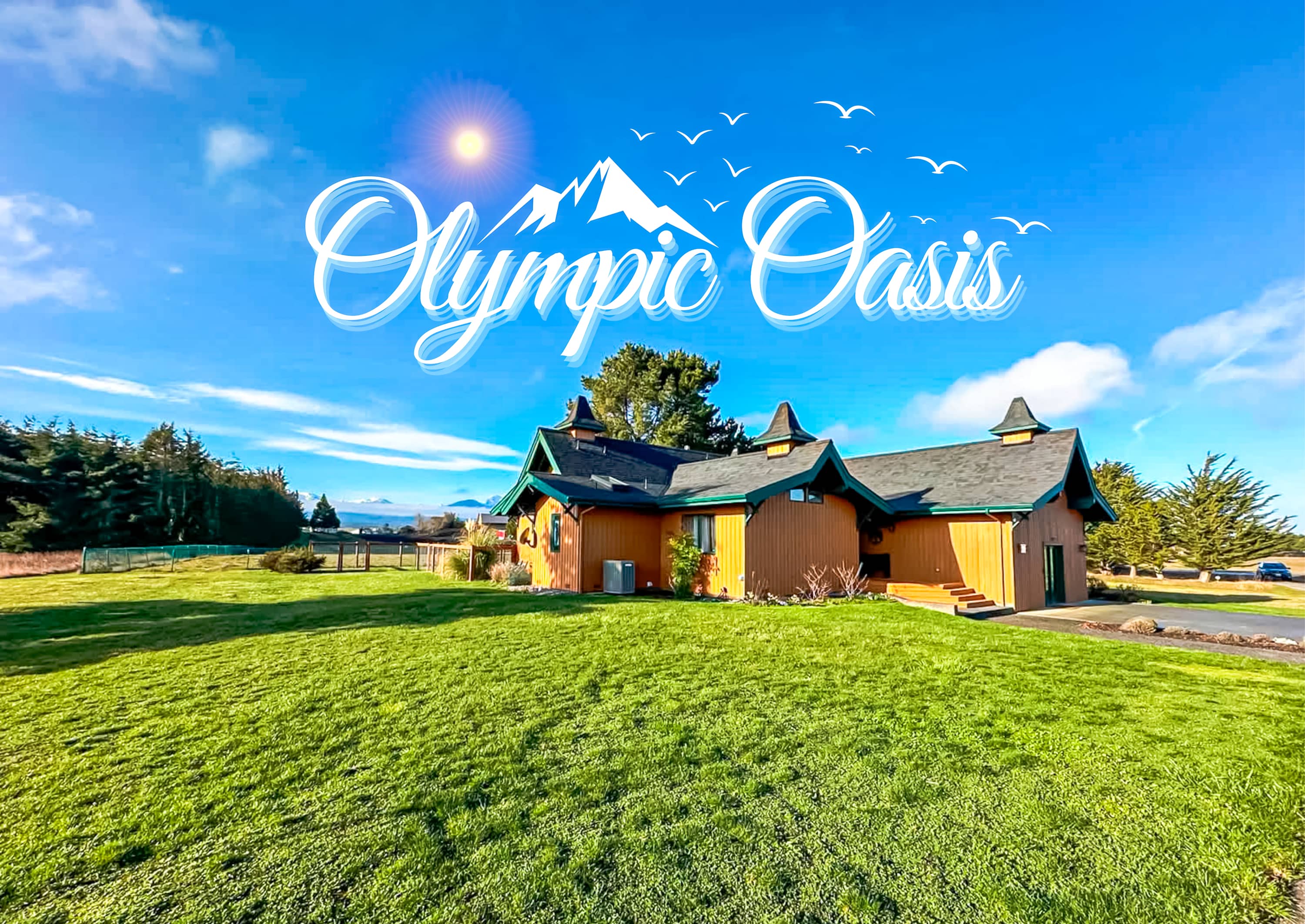Olympic Oasis Tranquil Retreat Near Dungeness Wildlife Refuge Hot Tub — Sequim, WA — vacation rental