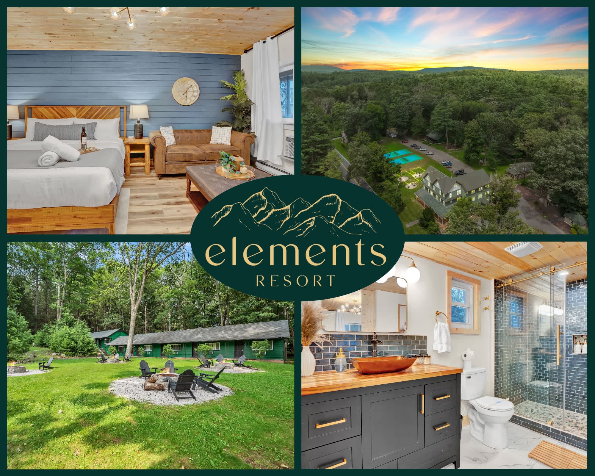 Modern Pocono Charmer | Firepits | Pet-Friendly — Barrett Township, PA — vacation rental