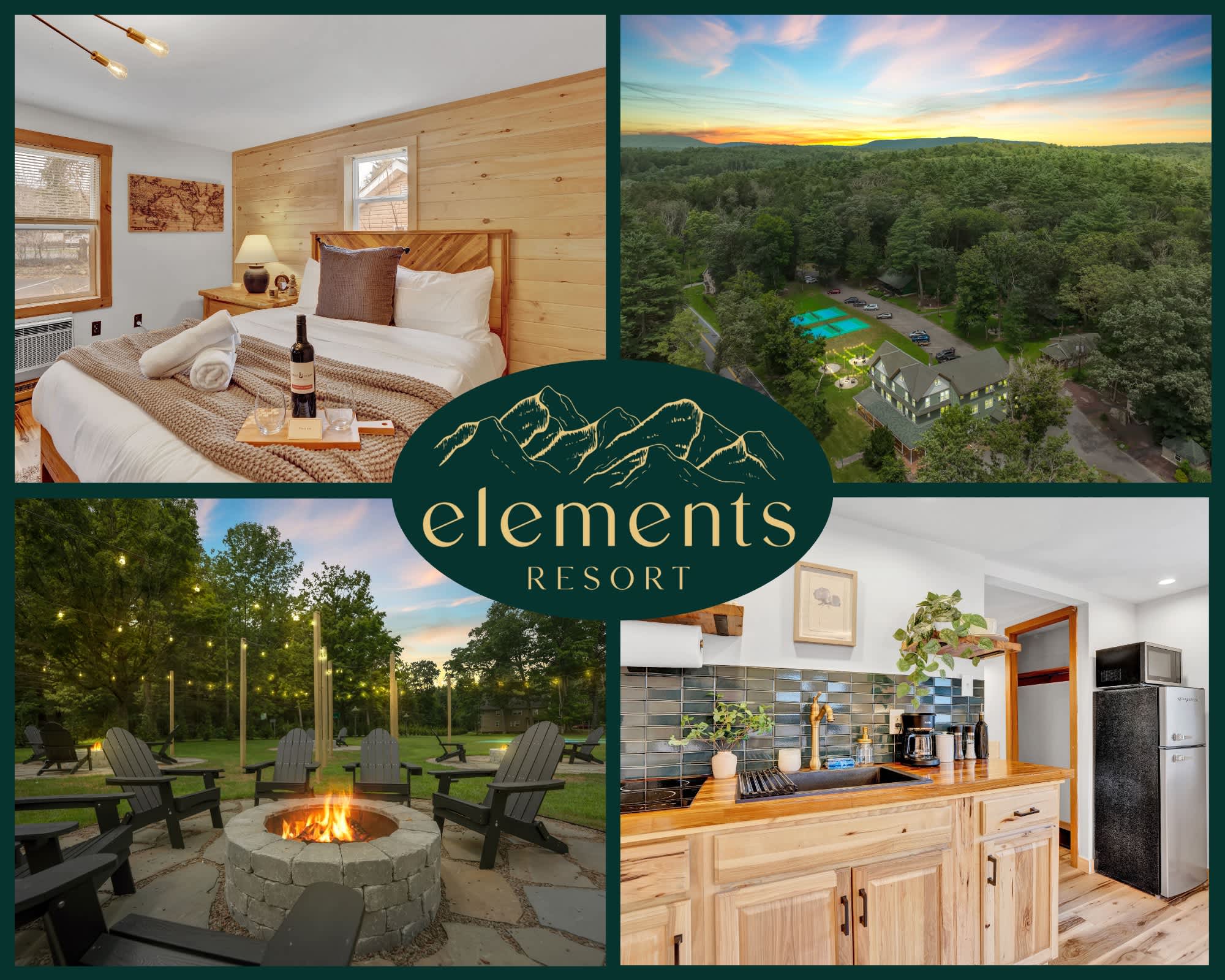 Elements Modern Cottage | Firepits | Pickleball — Barrett Township, PA — vacation rental